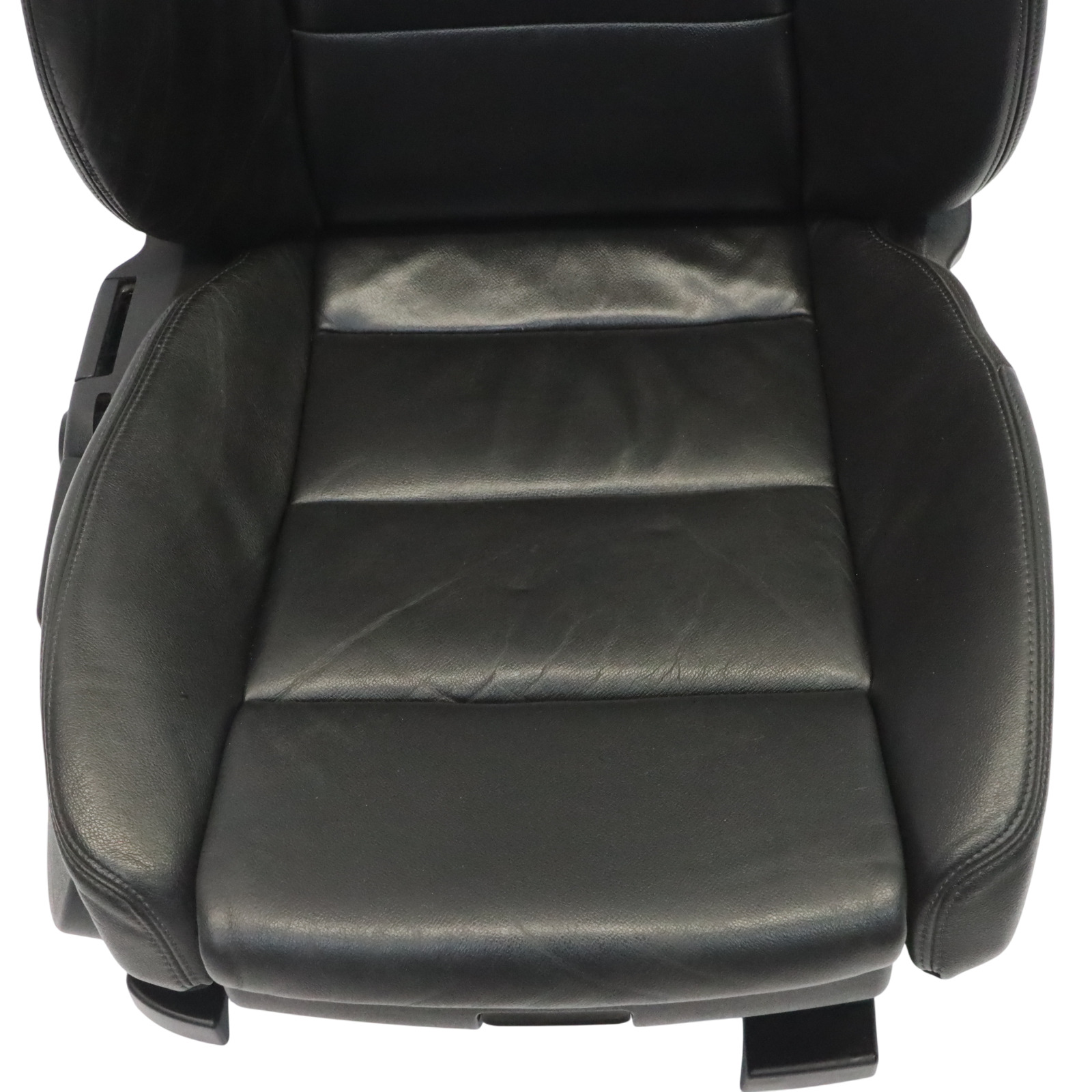 Audi A6 C6 S Line Sport Seat Front Right O/S Interior Heated Leather Black