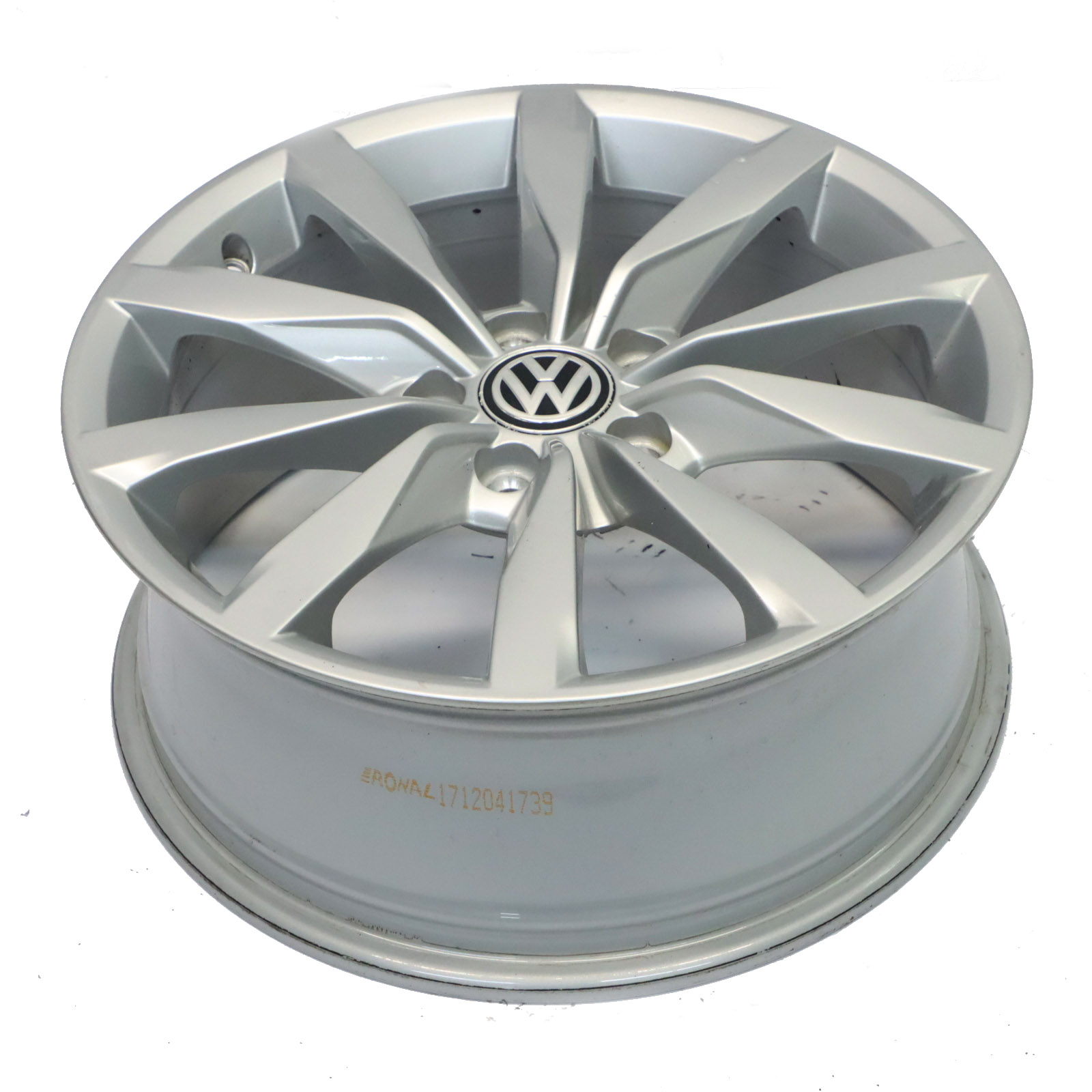 Volkswagen Golf Mk7 Silver Alloy Wheel Rim 17" 7J  ET49 5G0601025CH