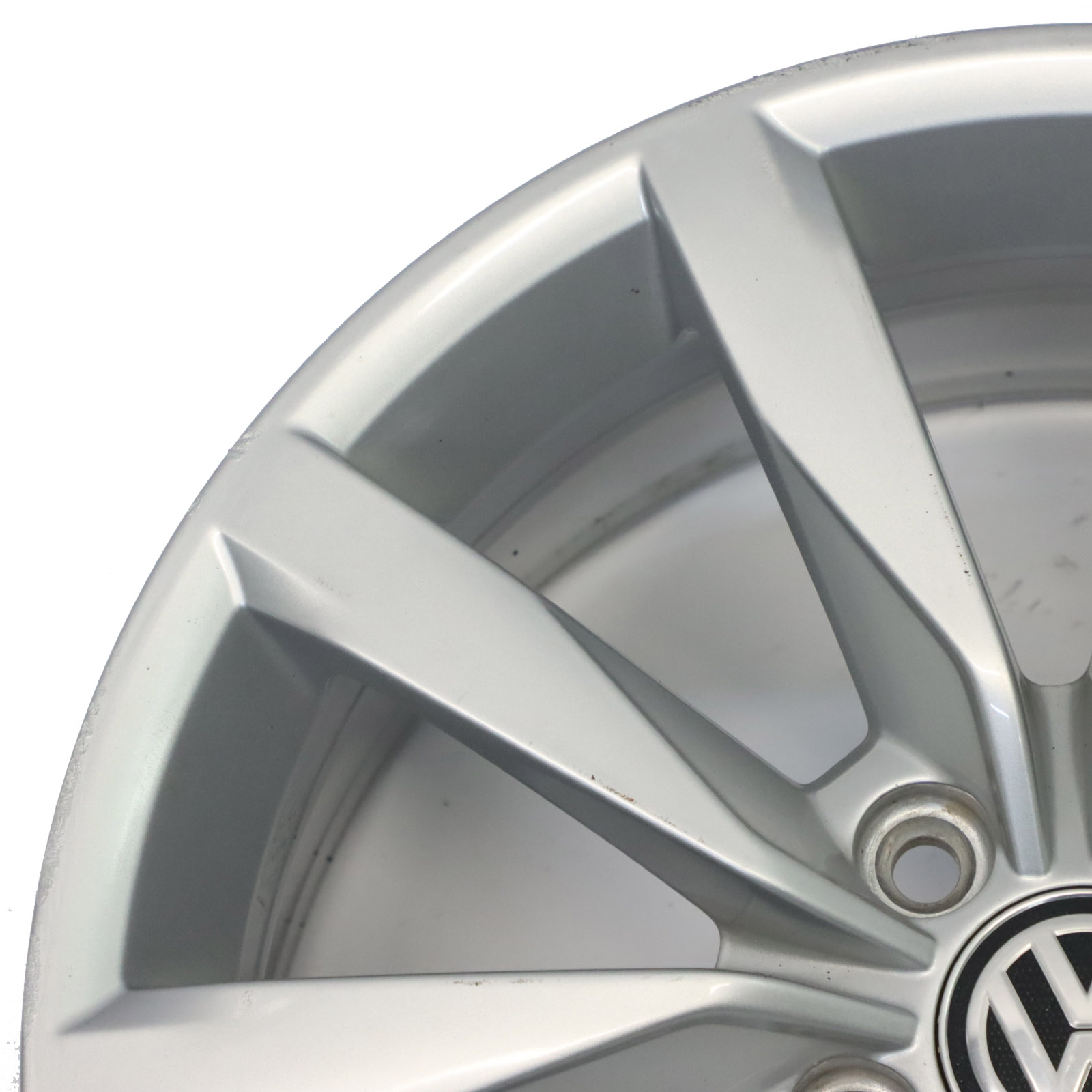 Volkswagen Golf Mk7 Silver Alloy Wheel Rim 17" 7J ET49 5G0601025CH