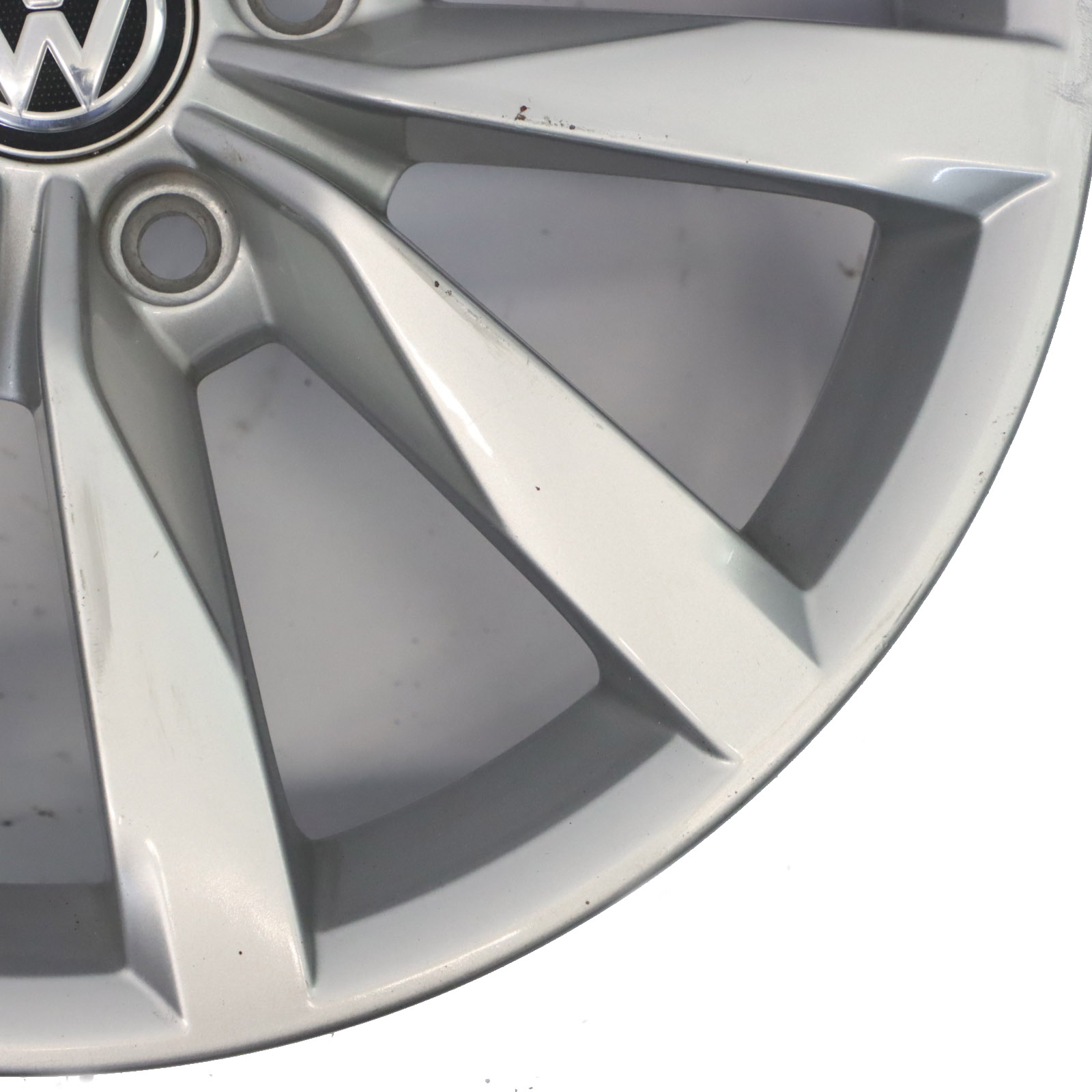 Volkswagen Golf Mk7 Silver Alloy Wheel Rim 17" 7J ET49 5G0601025CH