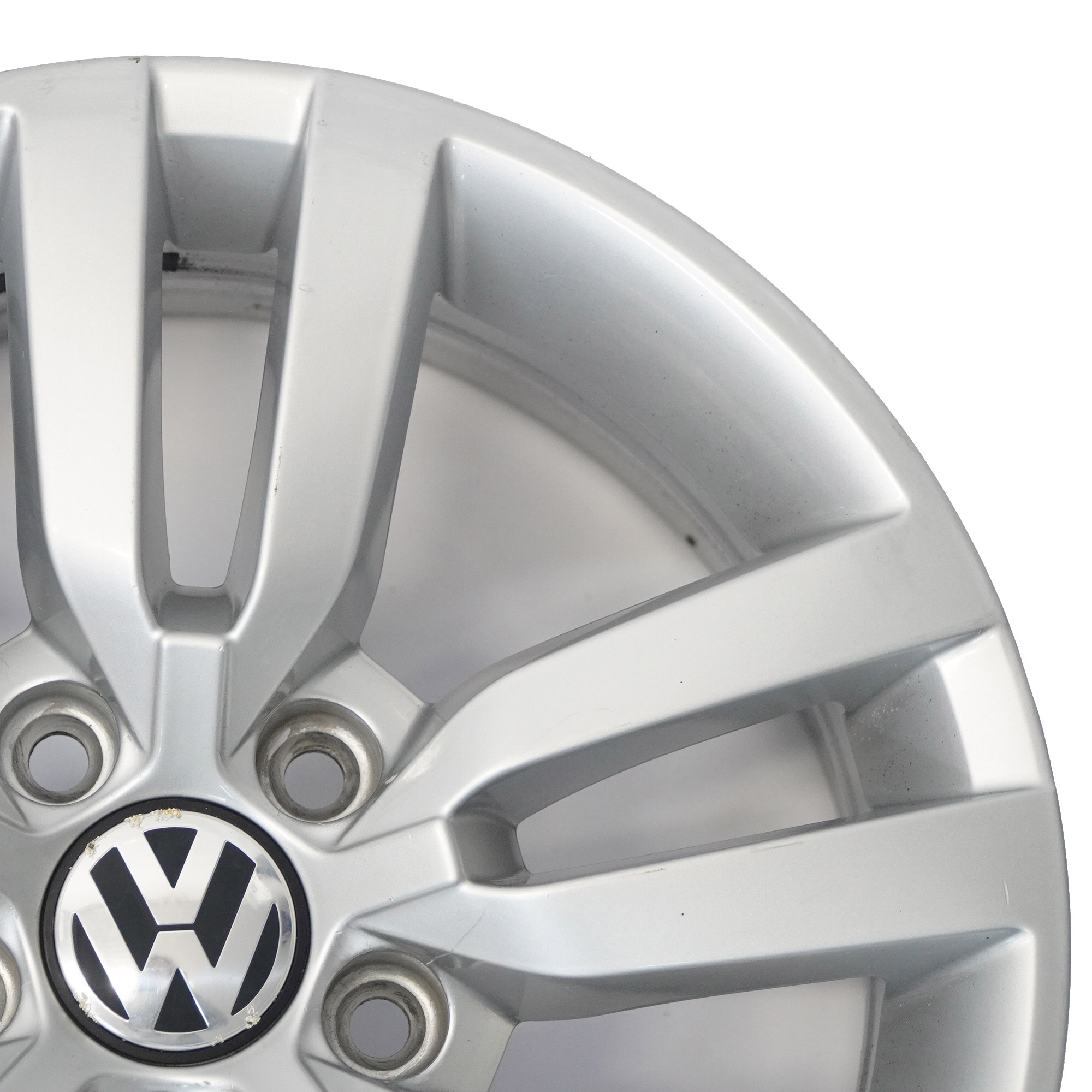 Volkswagen Tiguan 5N Silver Wheel Alloy Rim 16" 6.5J ET:33 Star Spoke 5N0601025R