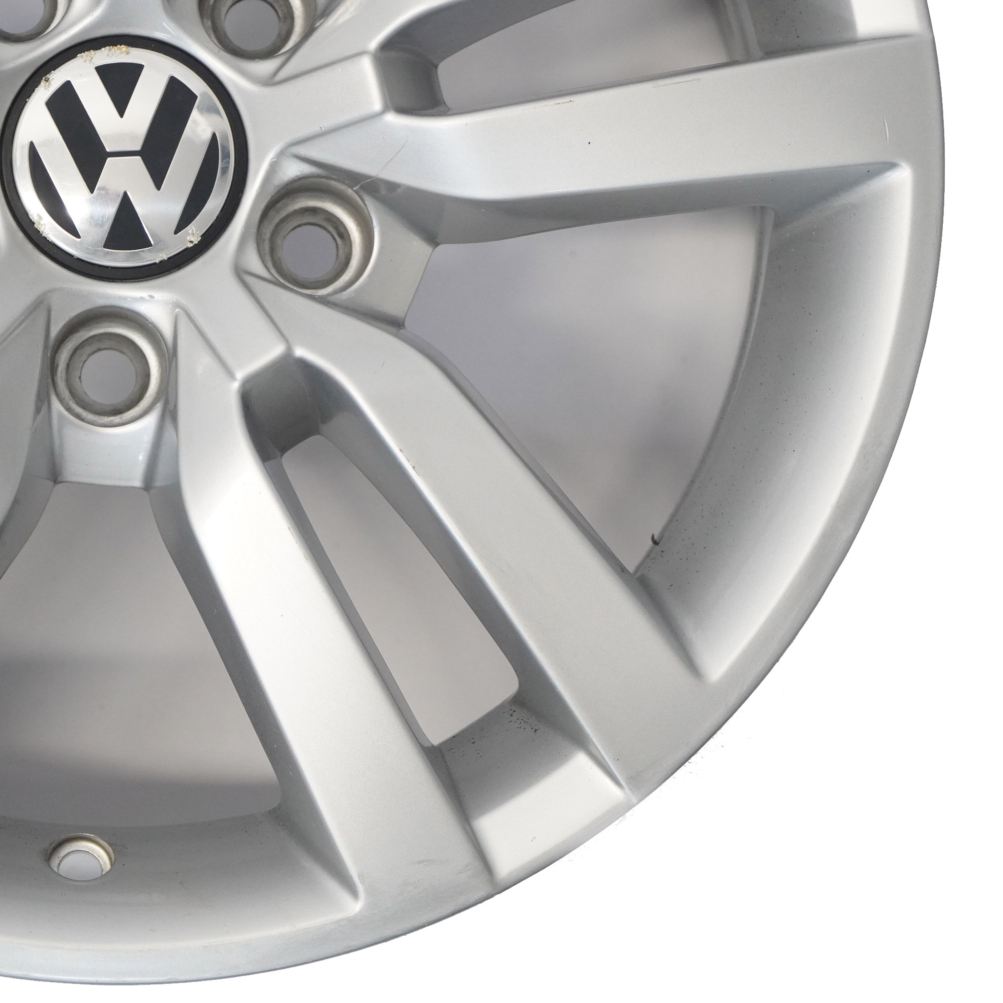 Volkswagen Tiguan 5N Silver Wheel Alloy Rim 16" 6.5J ET:33 Star Spoke 5N0601025R