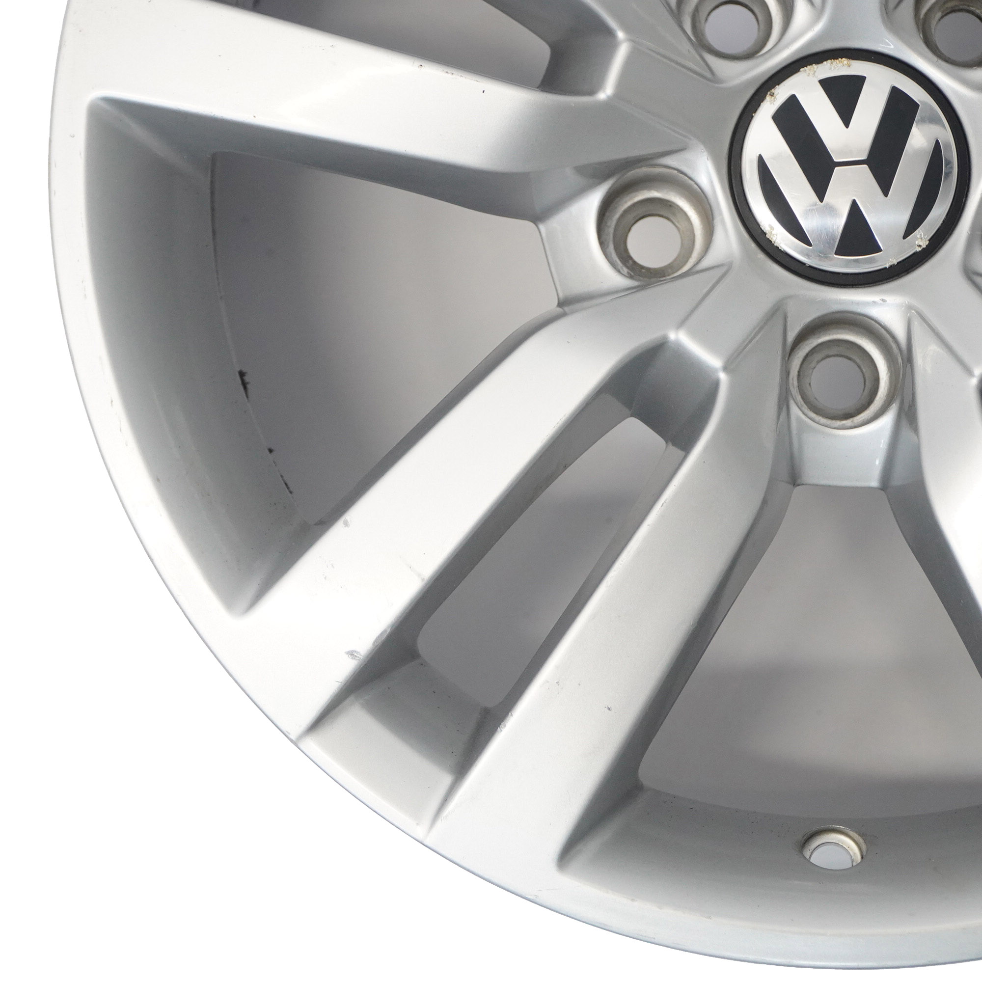 Volkswagen Tiguan 5N Silver Wheel Alloy Rim 16" 6.5J ET:33 Star Spoke 5N0601025R