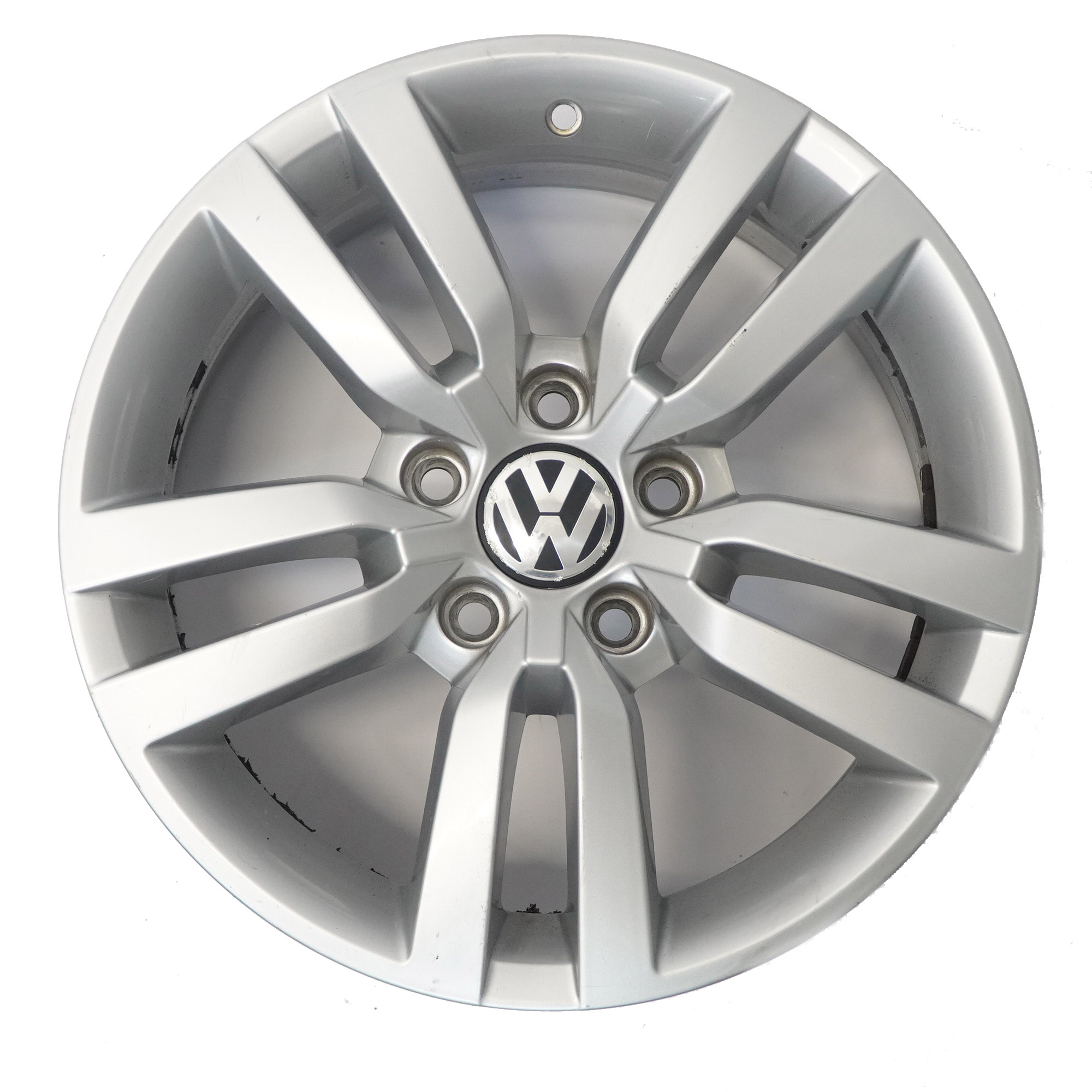 Volkswagen Tiguan 5N Silver Wheel Alloy Rim 16" 6.5J ET:33 Star Spoke 5N0601025R