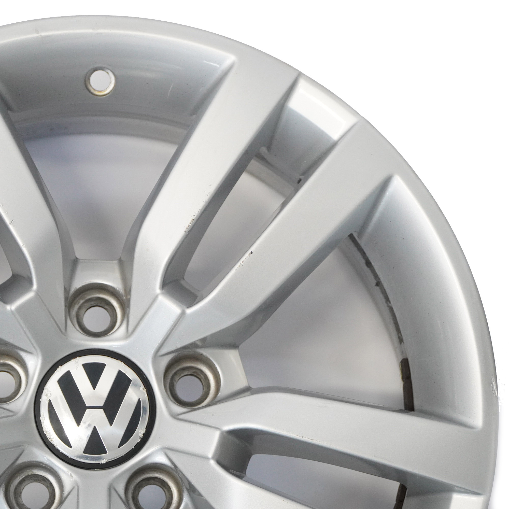 Volkswagen Tiguan 5N Silver Wheel Alloy Rim 16" 6.5J ET:33 Star Spoke 5N0601025R