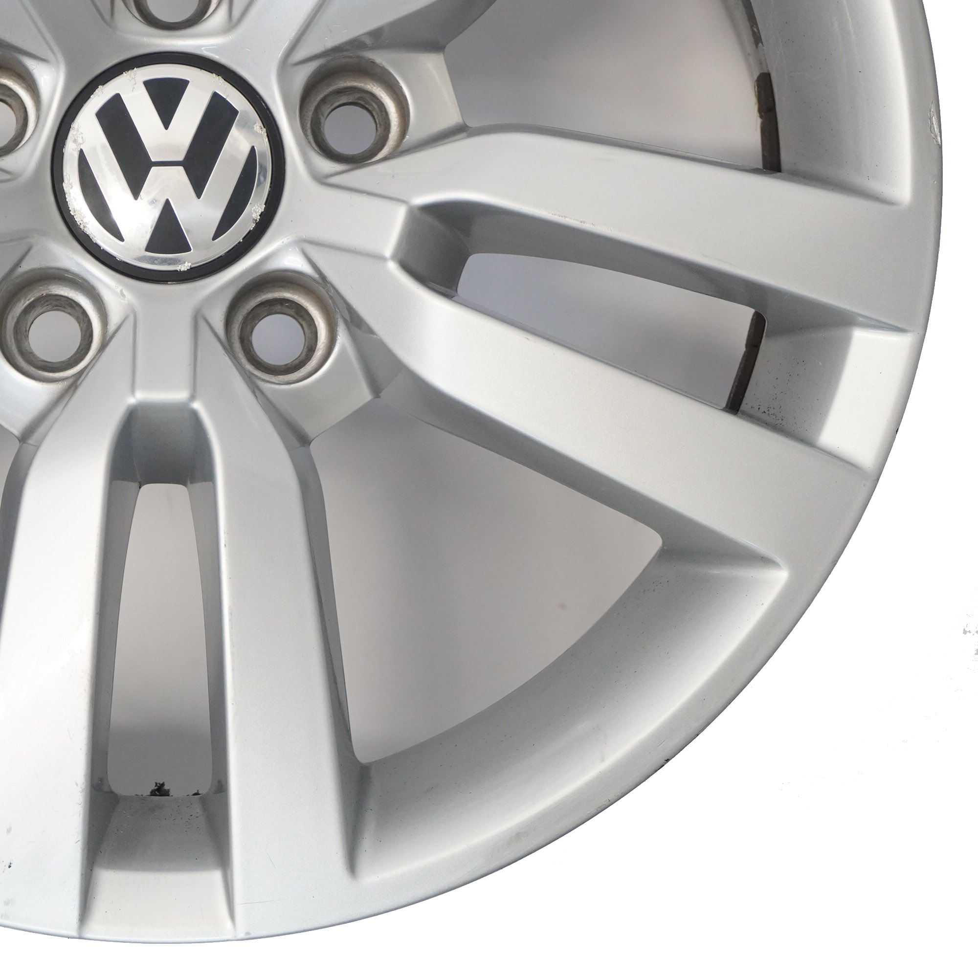 Volkswagen Tiguan 5N Silver Wheel Alloy Rim 16" 6.5J ET:33 Star Spoke 5N0601025R