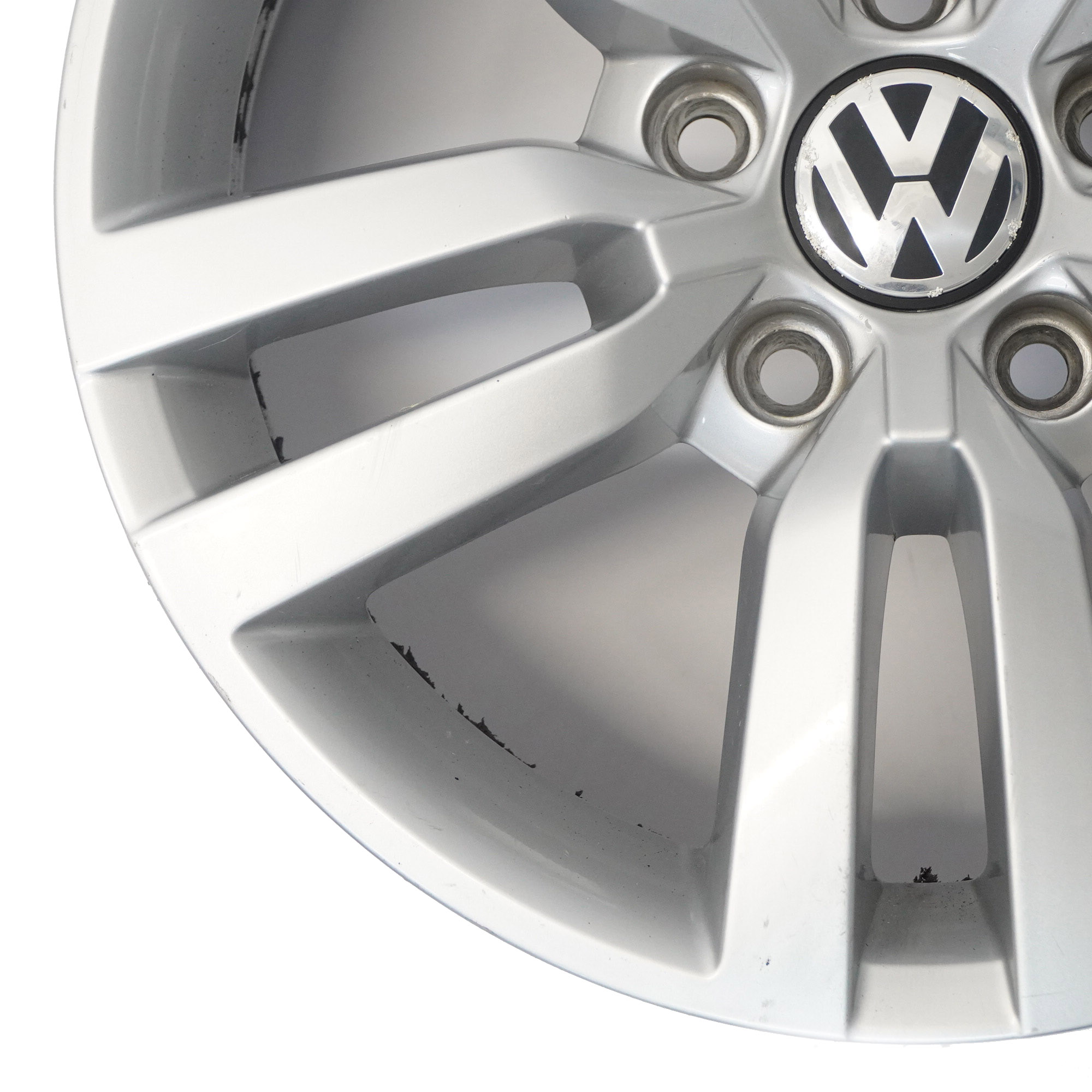 Volkswagen Tiguan 5N Silver Wheel Alloy Rim 16" 6.5J ET:33 Star Spoke 5N0601025R