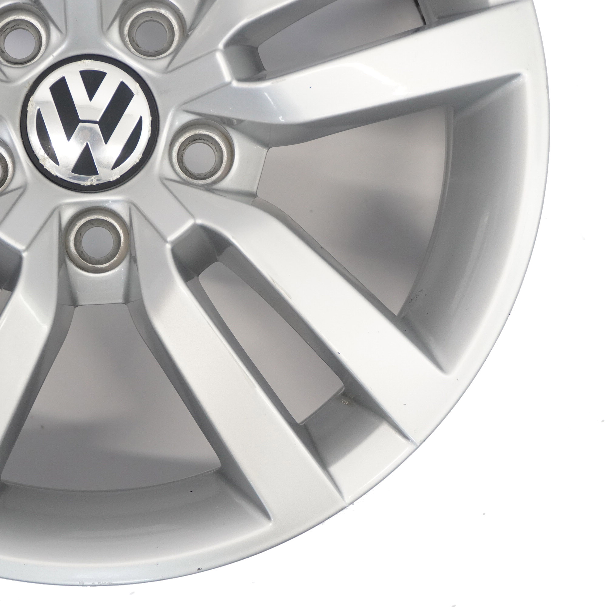 Volkswagen Tiguan 5N Silver Wheel Alloy Rim 16" 6.5J ET:33 Star Spoke 5N0601025R