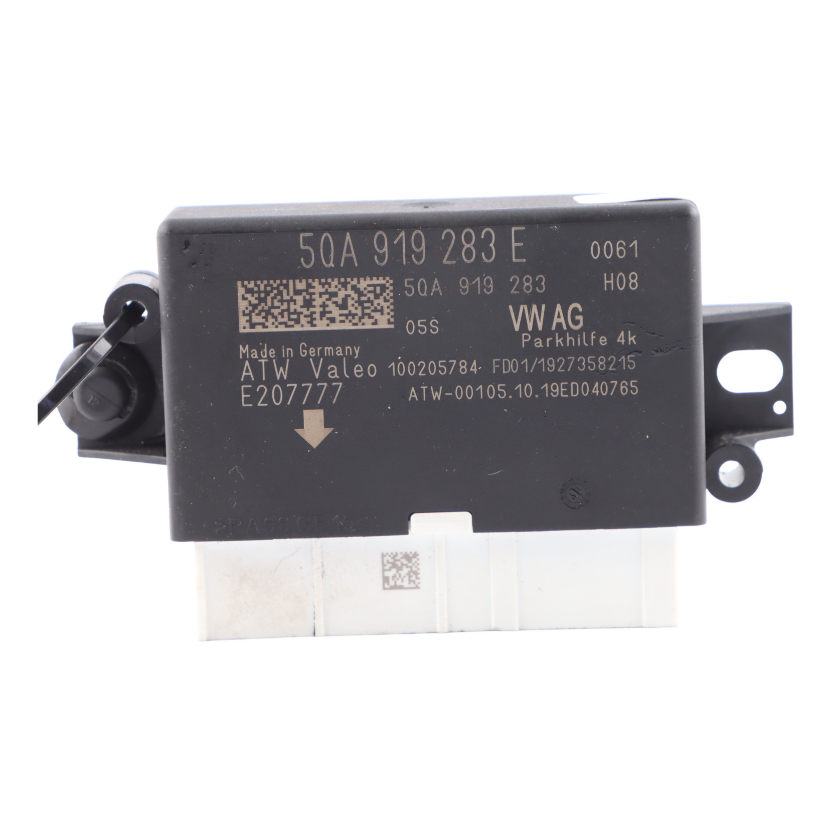 Audi A3 8V Park Parking Assist PDC Distance Control Unit Module 5QA919283E