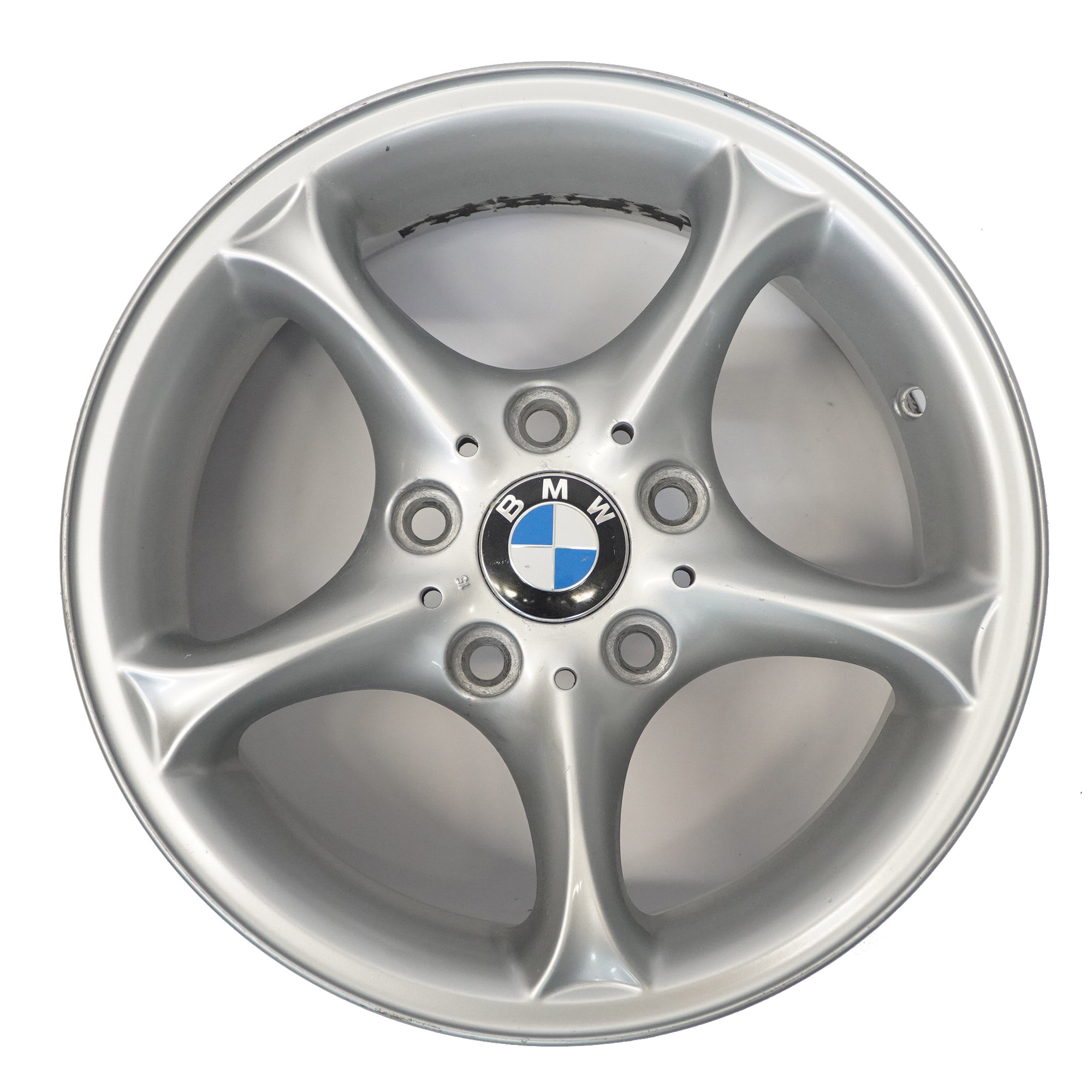 BMW Z4 E85 Silver Wheel Alloy Rim 16" 7J ET:47 Star Spoke 6758187