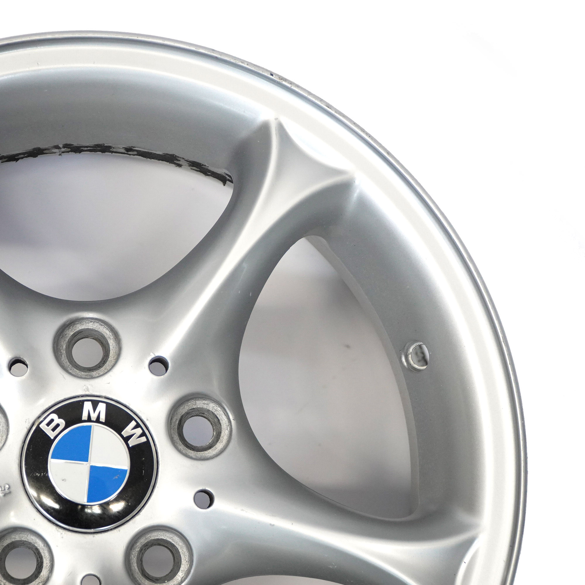 BMW Z4 E85 Silver Wheel Alloy Rim 16" 7J ET:47 Star Spoke 6758187