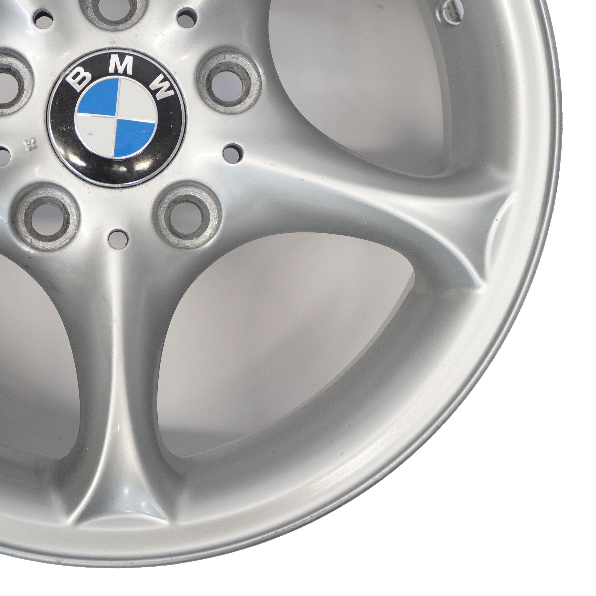 BMW Z4 E85 Silver Wheel Alloy Rim 16" 7J ET:47 Star Spoke 6758187