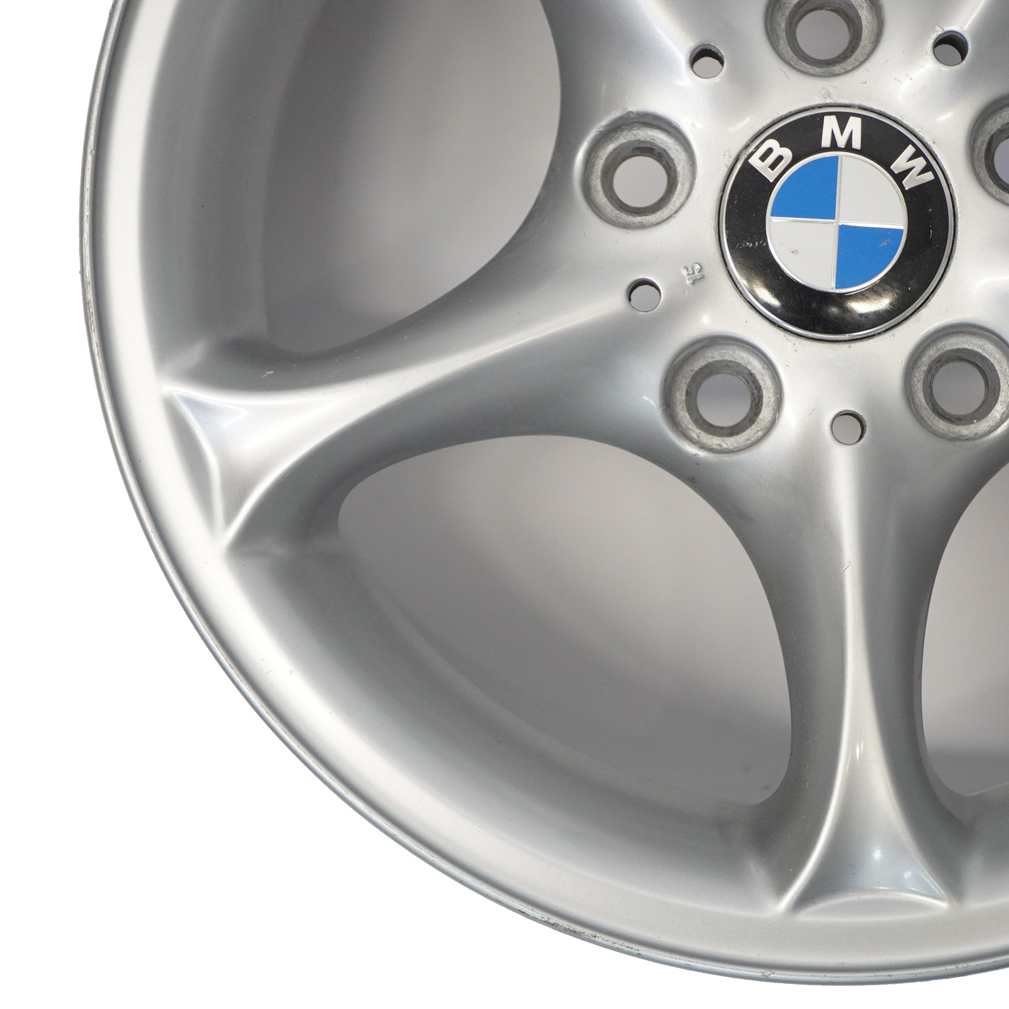 BMW Z4 E85 Silver Wheel Alloy Rim 16" 7J ET:47 Star Spoke 6758187