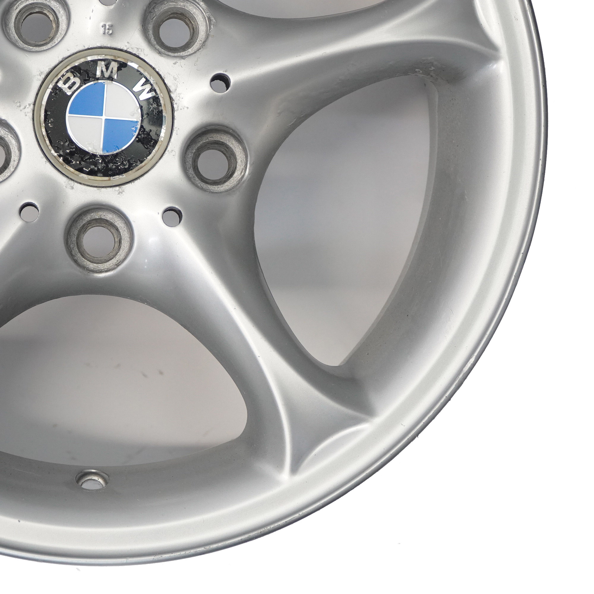 BMW Z4 E85 Silver Wheel Alloy Rim 16" 7J ET:47 Star Spoke 6758187