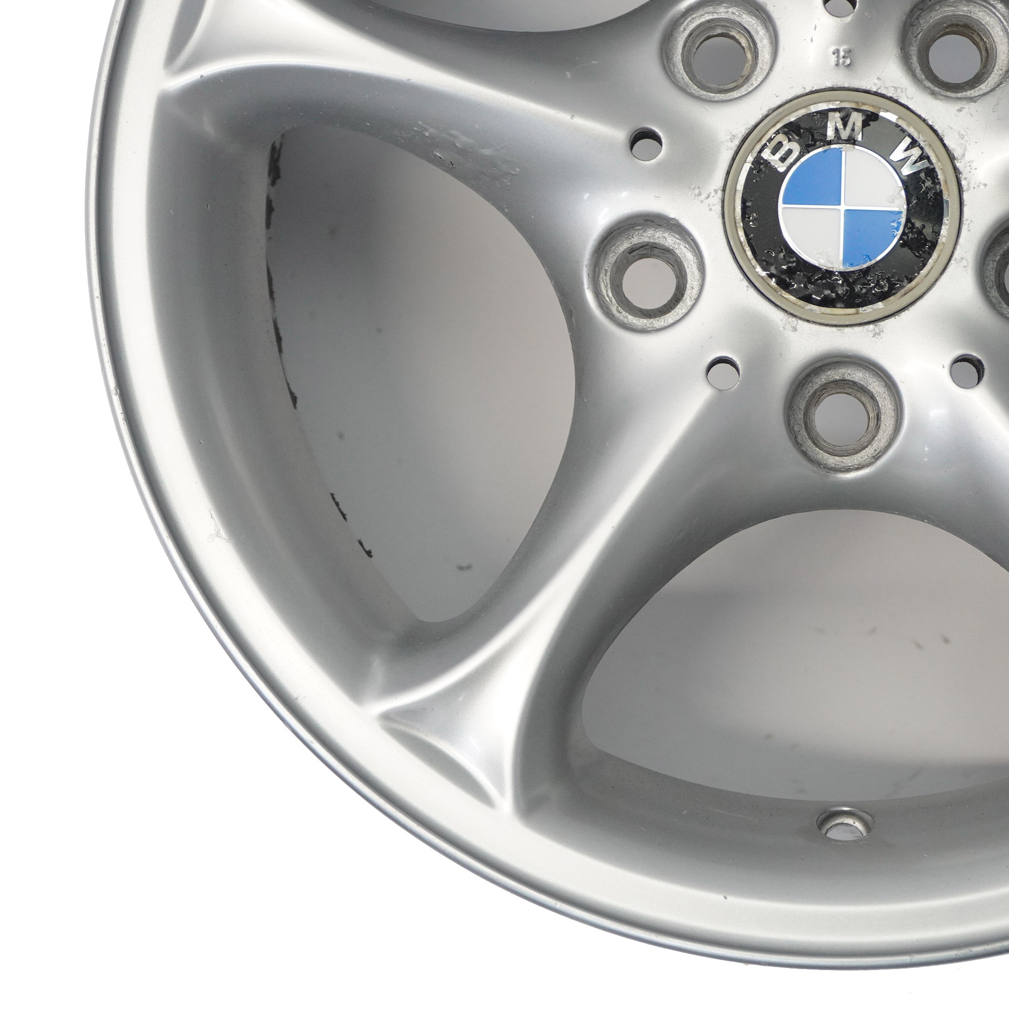 BMW Z4 E85 Silver Wheel Alloy Rim 16" 7J ET:47 Star Spoke 6758187