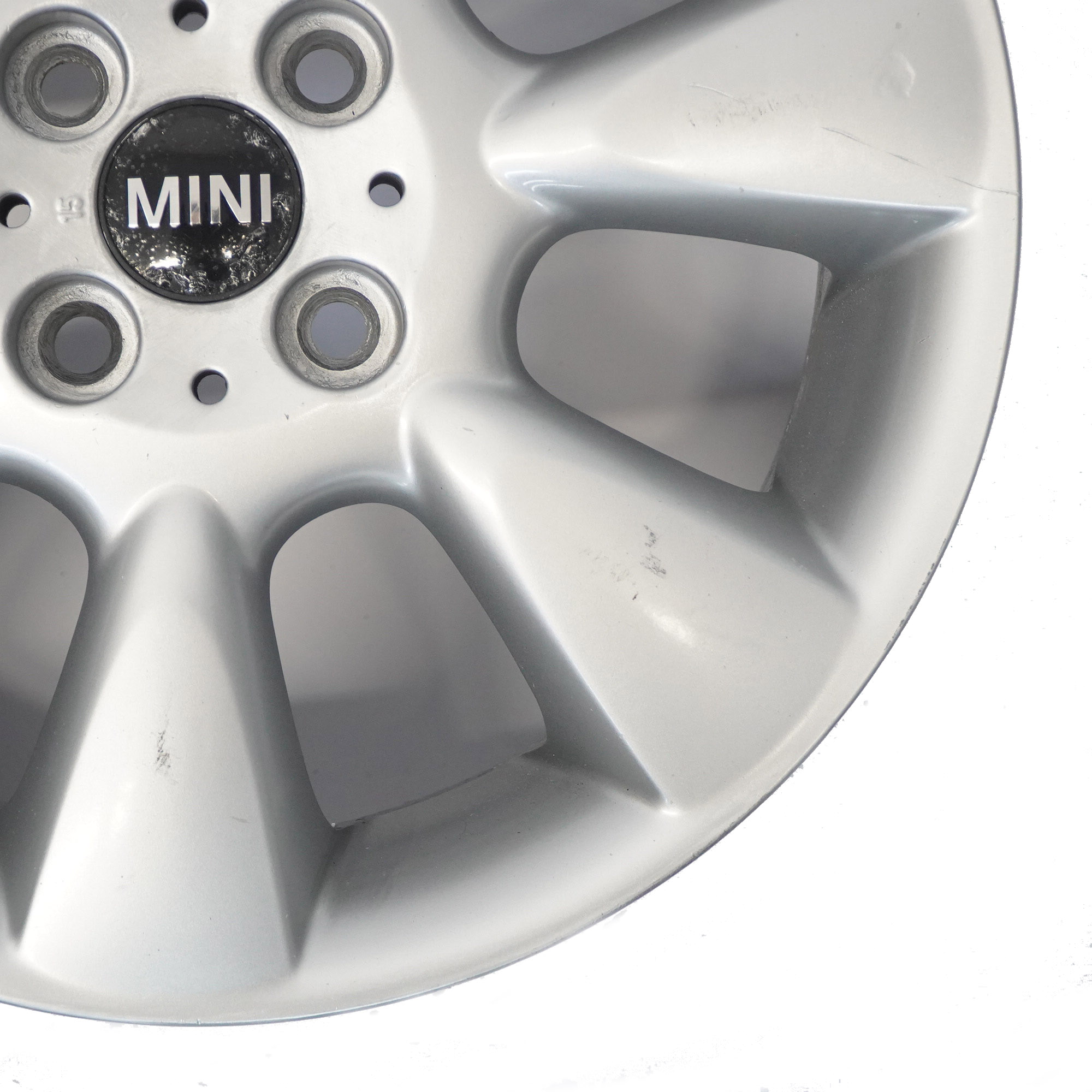 Mini Cooper R50 R52 R53 Silver Wheel Alloy Rim 16" 6,5J ET:48 7-Spoke 92 6763297