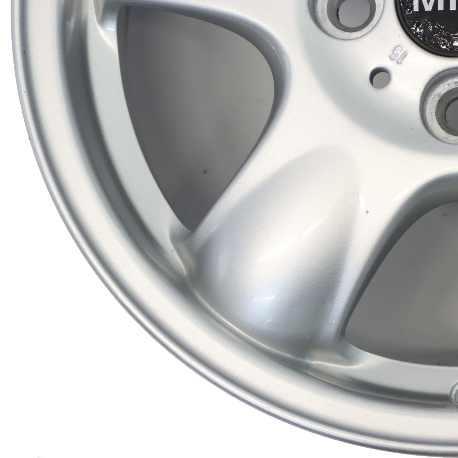 Mini Cooper One R50 R55 R56 Silver Wheel Alloy Rim 15" 5-Start Spooler 100