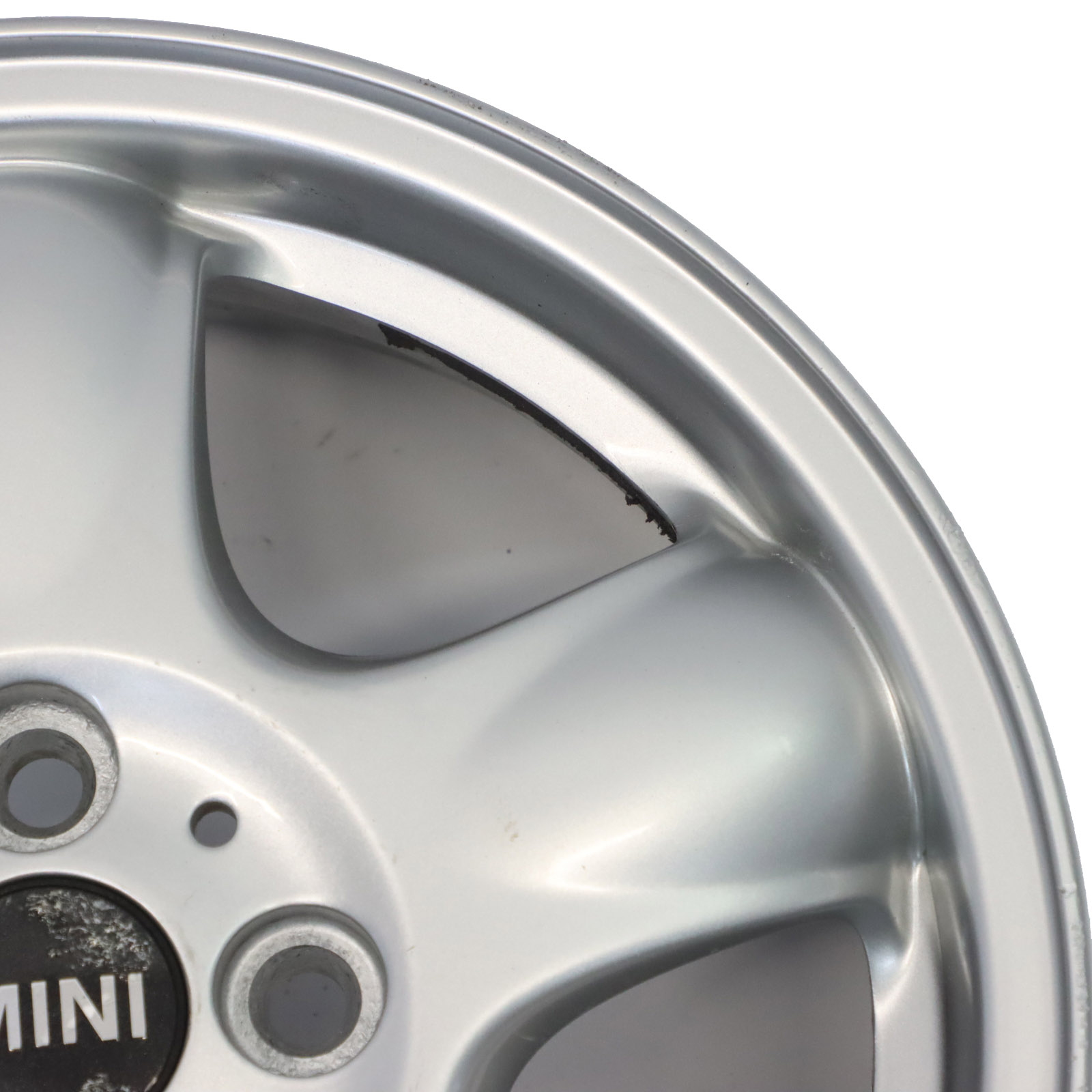 Mini Cooper One R50 R55 R56 Silver Wheel Alloy Rim 15" 5,5J 5-Start Spooler 100