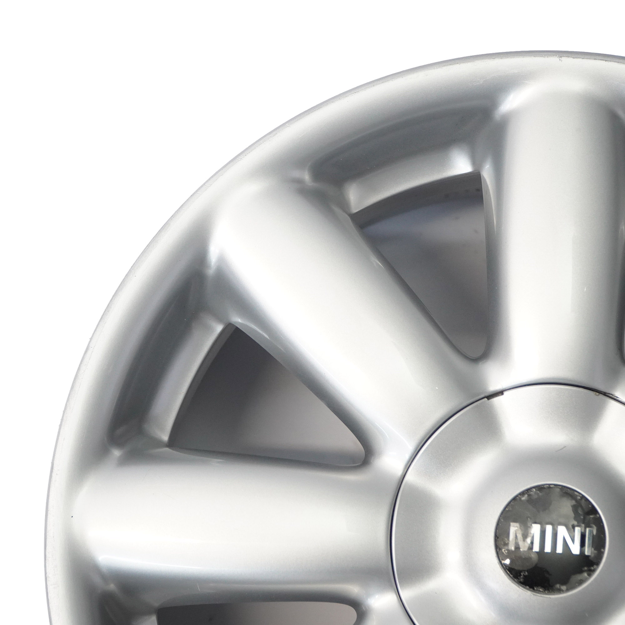 Mini Cooper One R50 R55 R56 R57 Silver Wheel Alloy Rim 17" 7J Crown Spoke 104