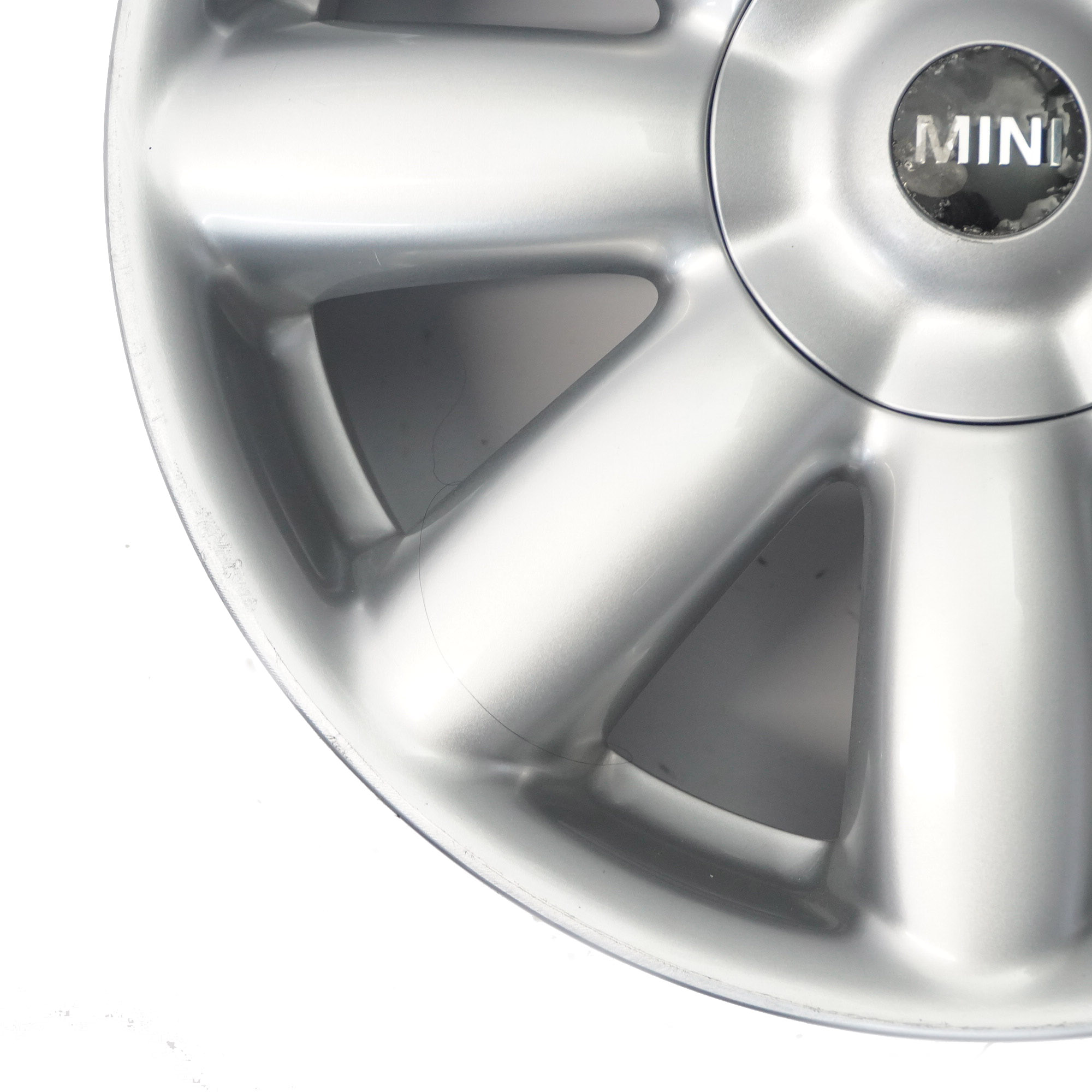 Mini Cooper One R50 R55 R56 R57 Silver Wheel Alloy Rim 17" 7J Crown Spoke 104