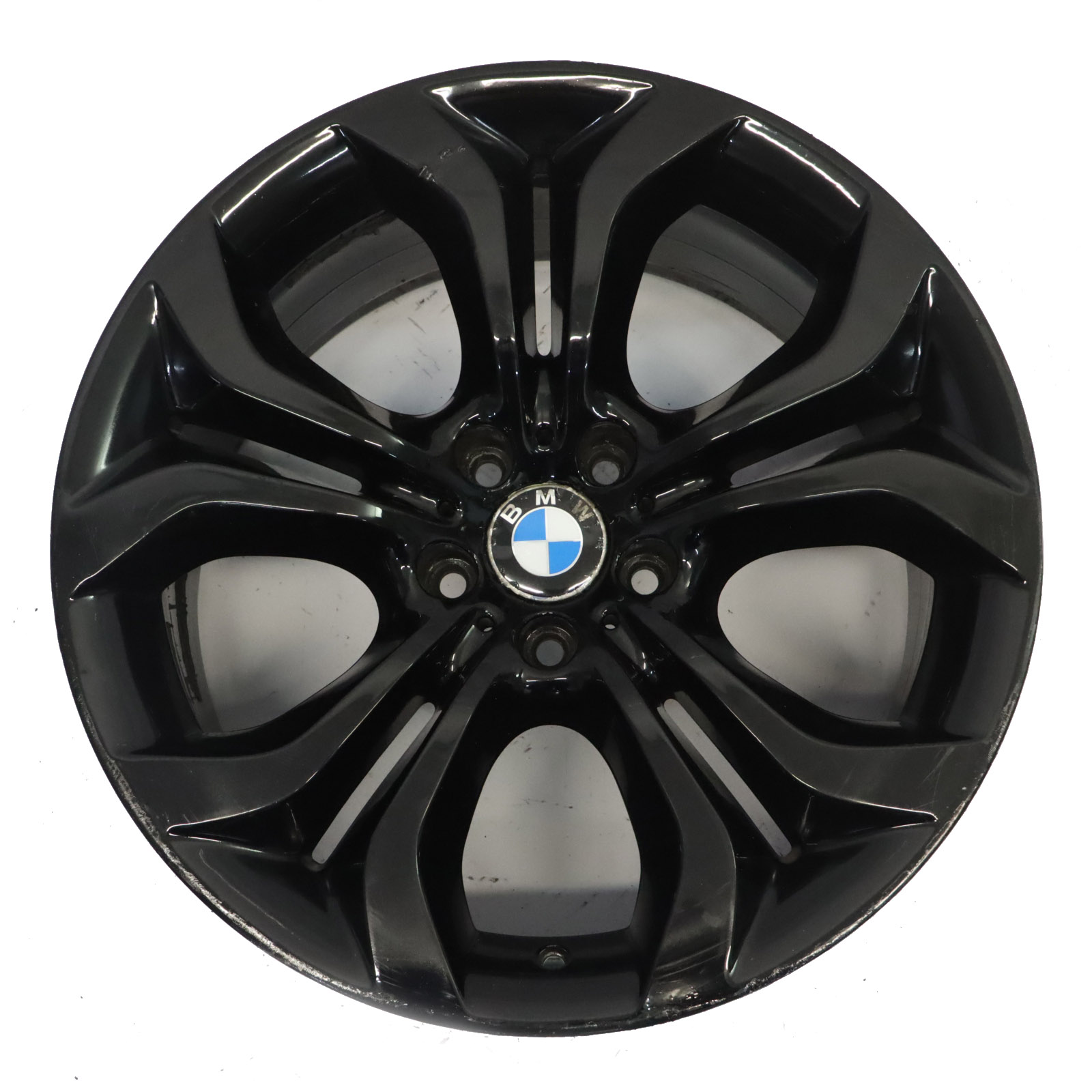 BMW X5 E70 Front Black Alloy Rim 20" 10J ET:40 Y Spoke 336 6788010