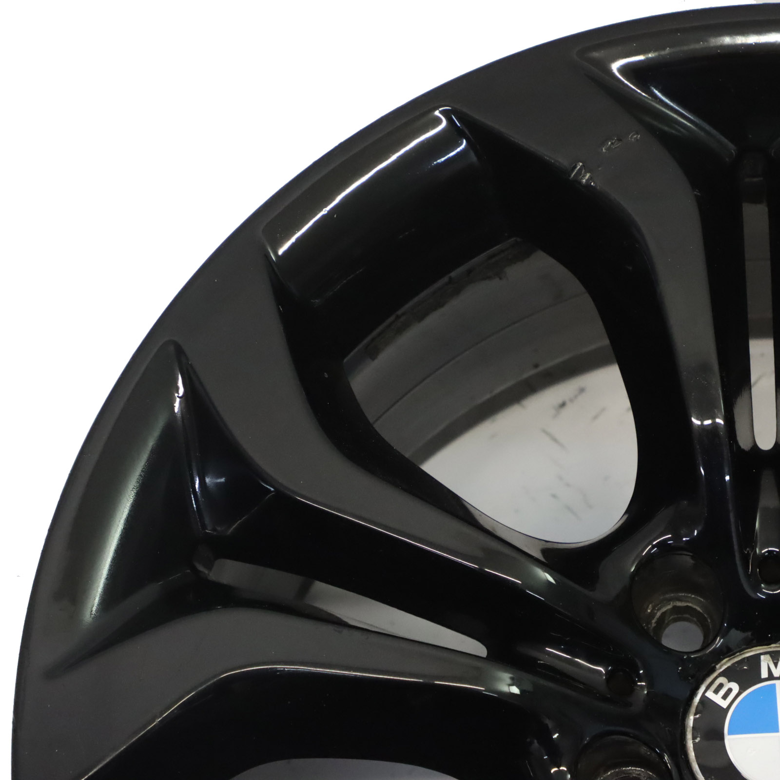 BMW X5 E70 Front Black Alloy Rim 20" 10J ET:40 Y Spoke 336 6788010