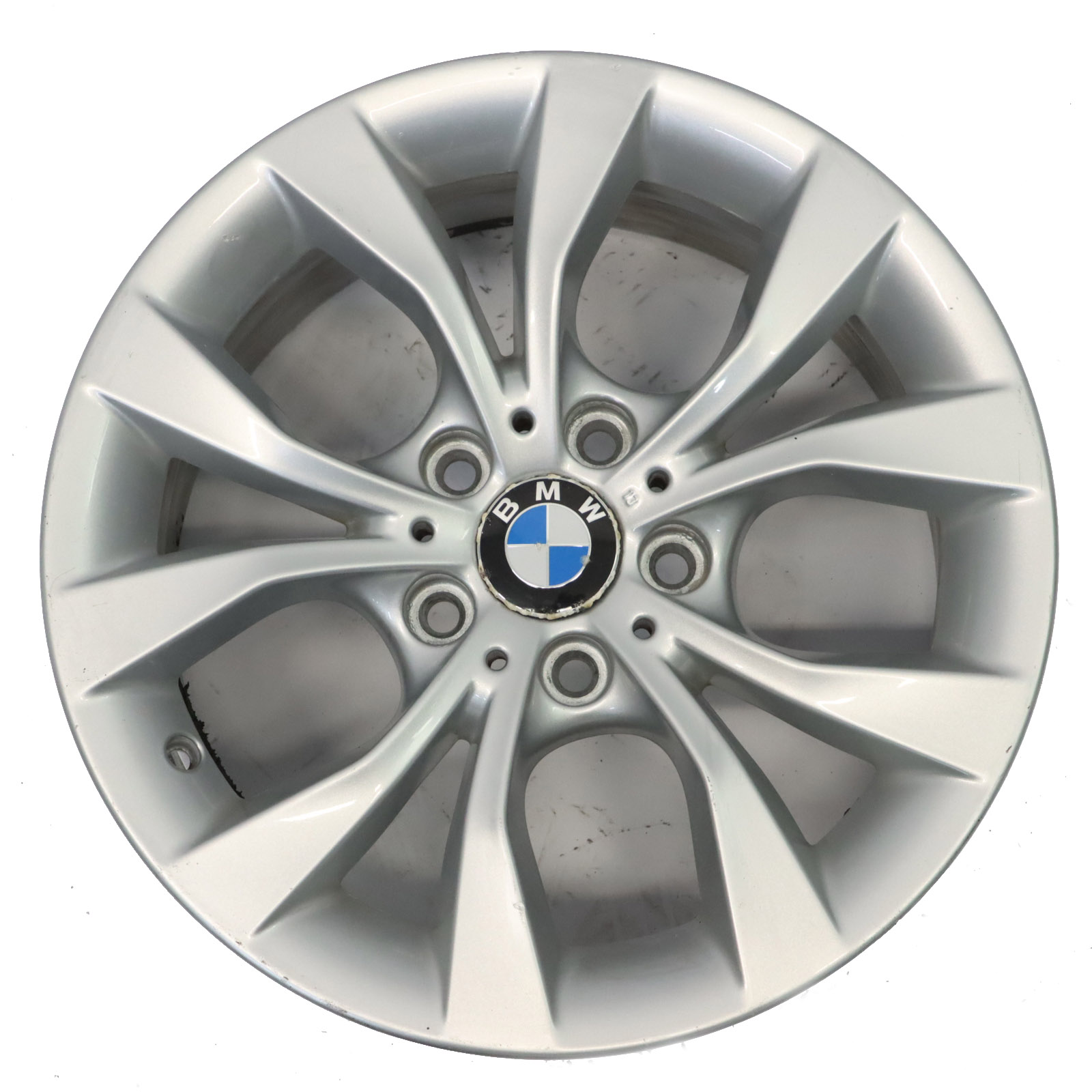 BMW X1 E84 Silver Wheel Alloy Rim 17" V Spoke 318 ET:34 7,5J 6789141