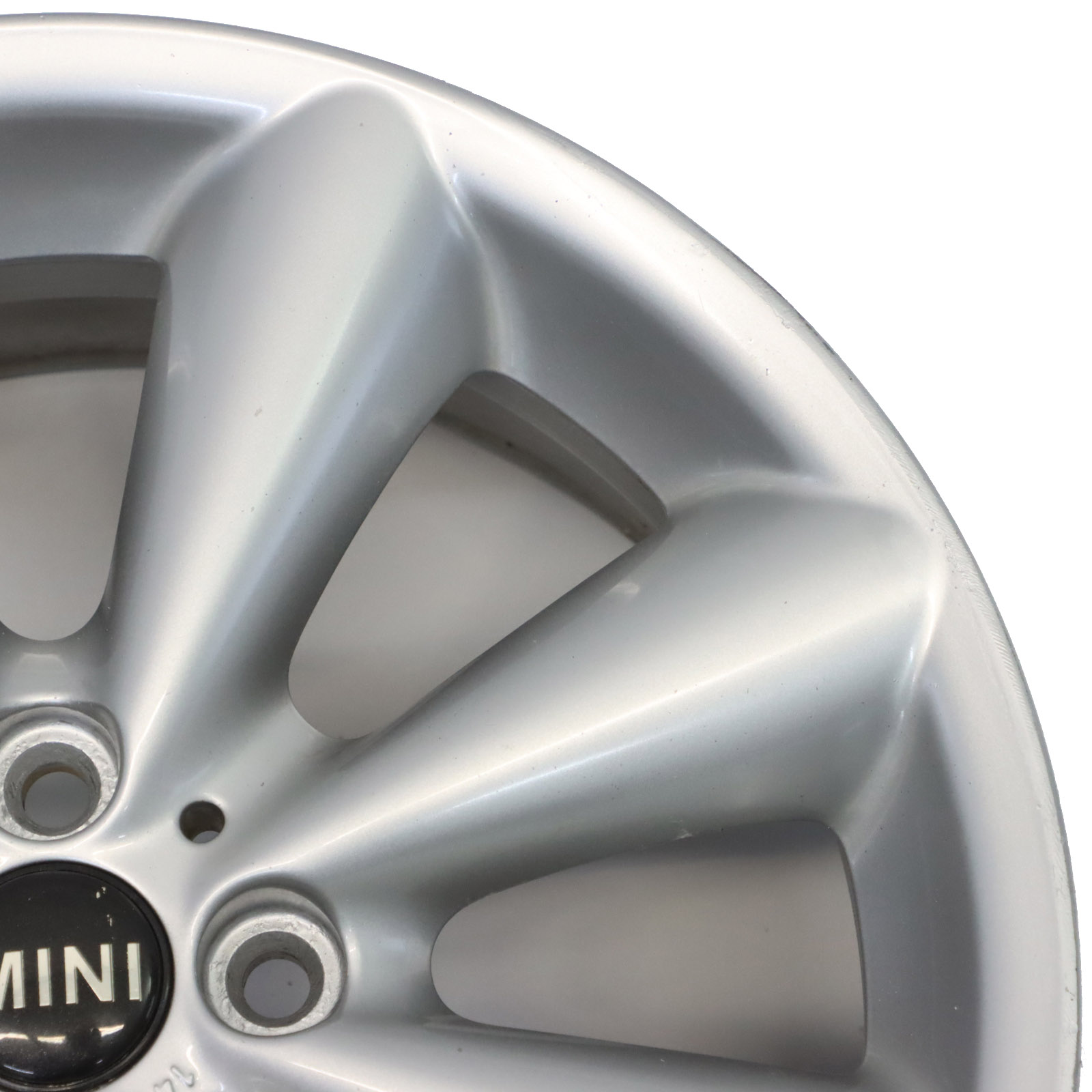  Mini Cooper R55 R56 R57 Silver Wheel Alloy Rim 17" 7J ET:48 Conical Spoke 121