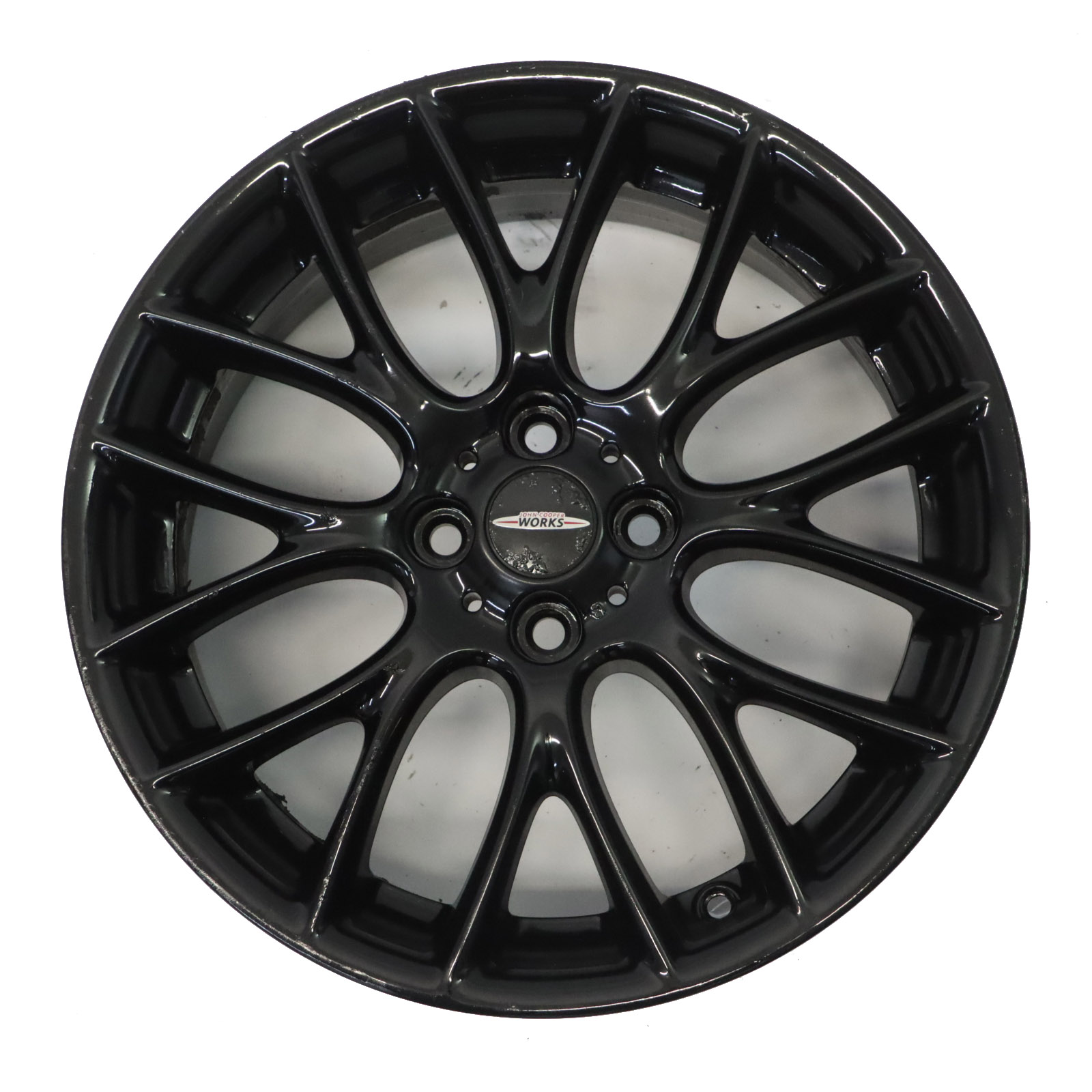 Mini Cooper R55 R56 Black Wheel Alloy Rim 17" 7J ET:48 Cross Spoke Challenge