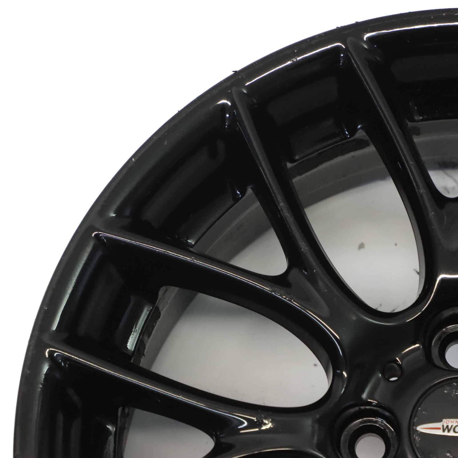 Mini Cooper R55 R56 Black Wheel Alloy Rim 17" 7J ET:48 Cross Spoke Challenge