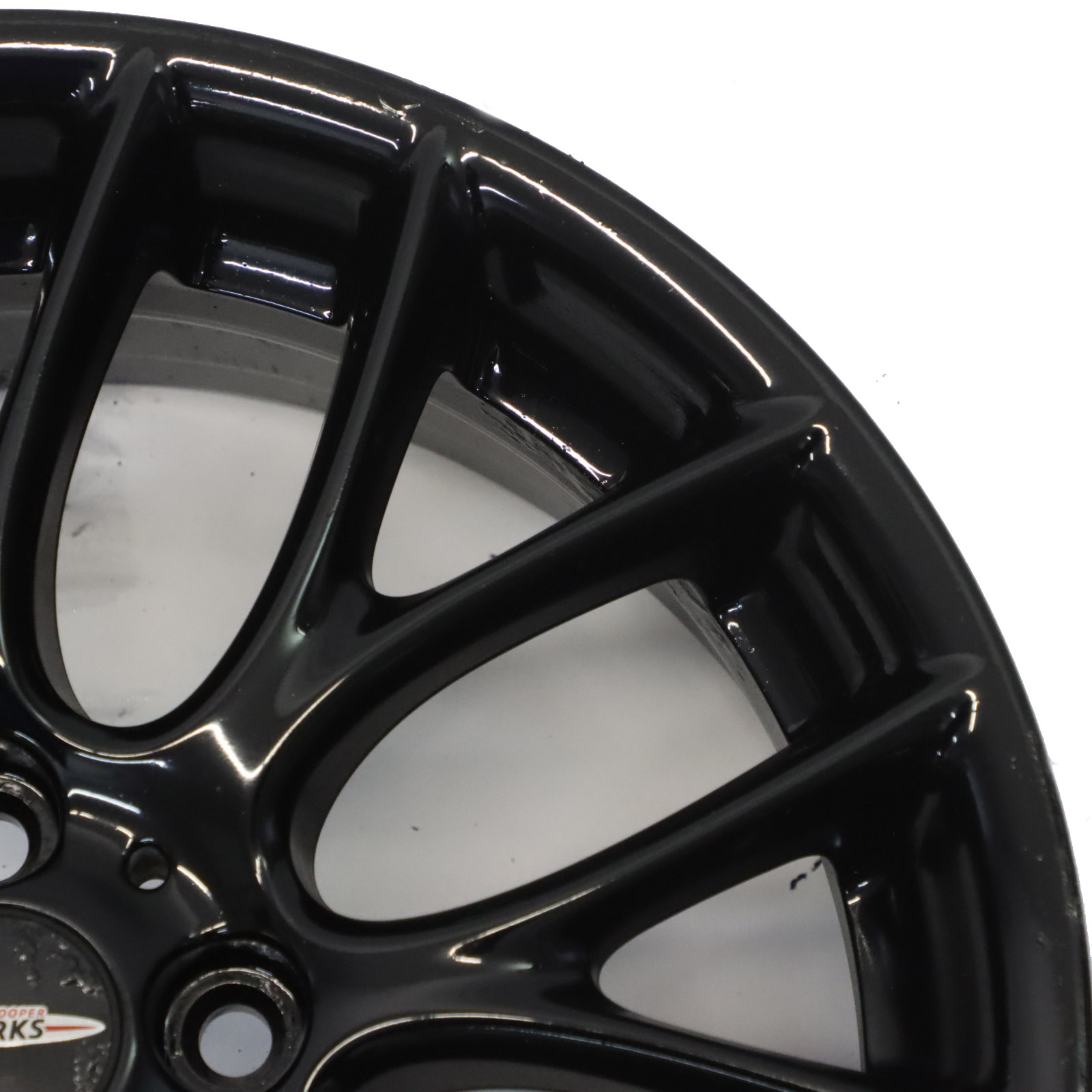 Mini Cooper R55 R56 Black Wheel Alloy Rim 17" 7J ET:48 Cross Spoke Challenge