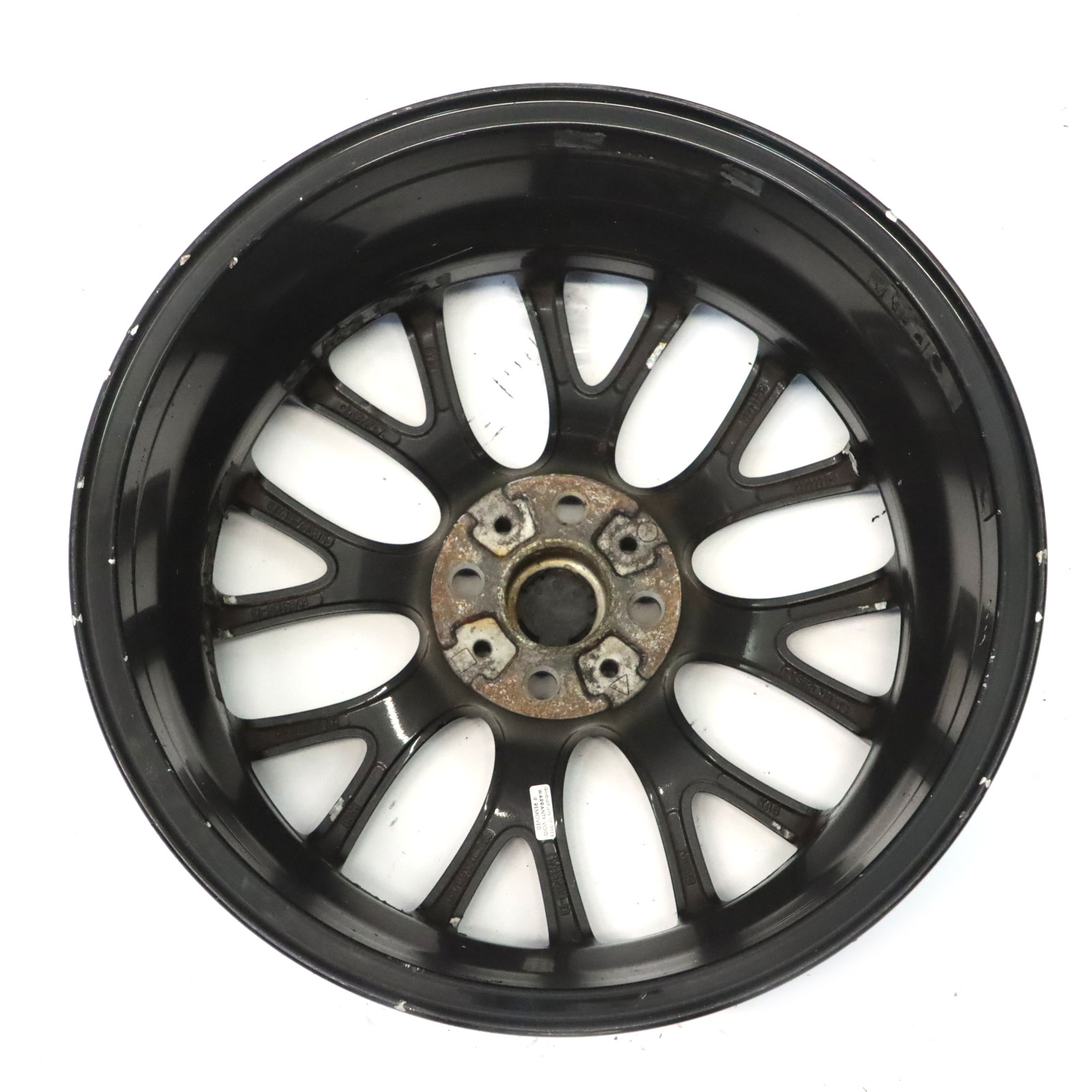 Mini Cooper R55 R56 Black Wheel Alloy Rim 17" 7J ET:48 Cross Spoke Challenge