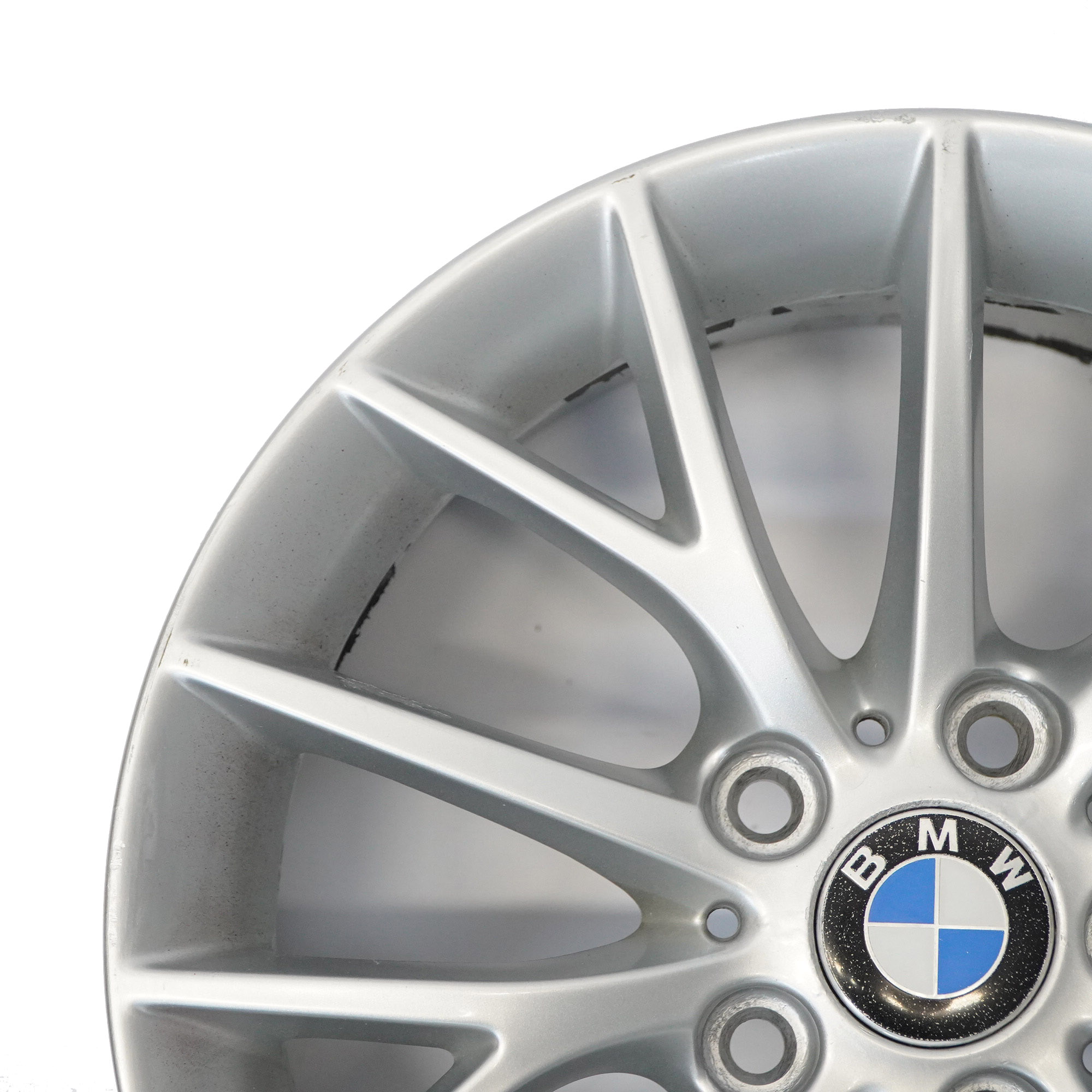 BMW F20 F21 F22 F23 Silver Wheel Alloy Rim 17" 7J ET:40 Y-Spoke 380 6796205