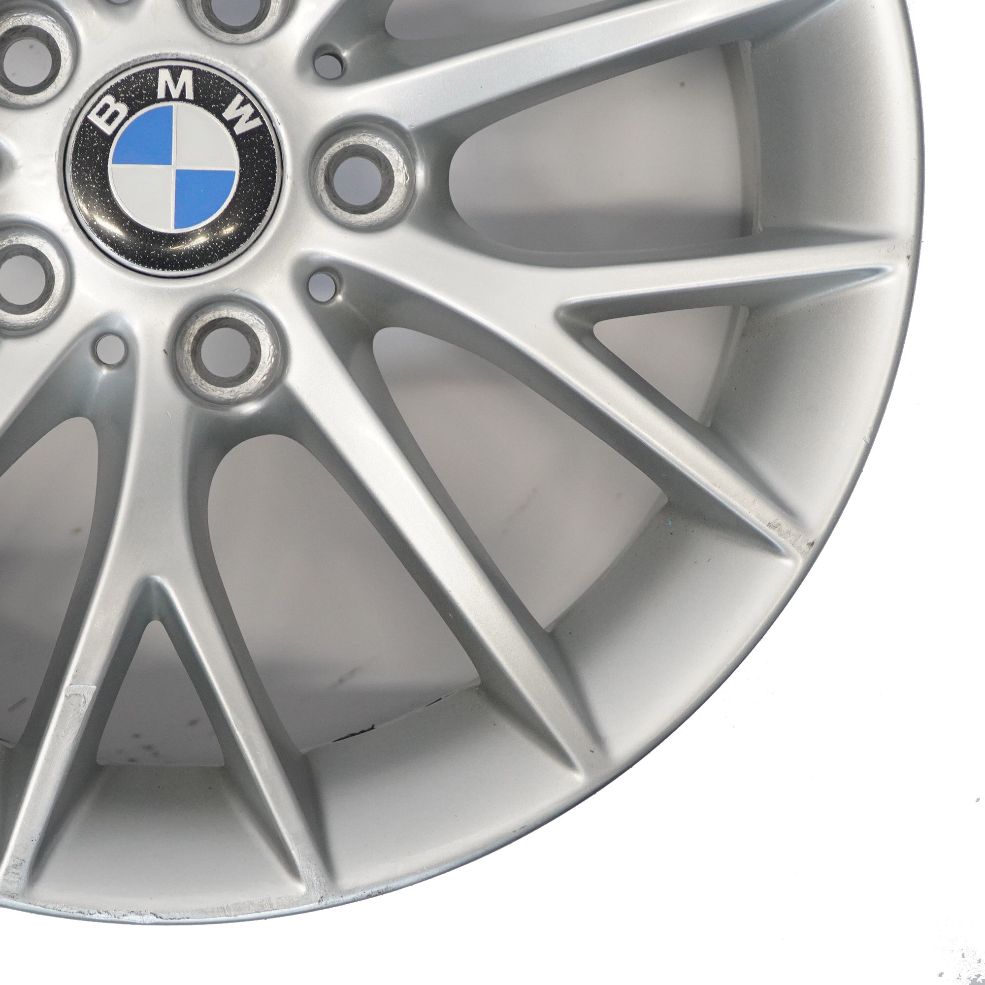 BMW F20 F21 F22 F23 Silver Wheel Alloy Rim 17" 7J ET:40 Y-Spoke 380 6796205