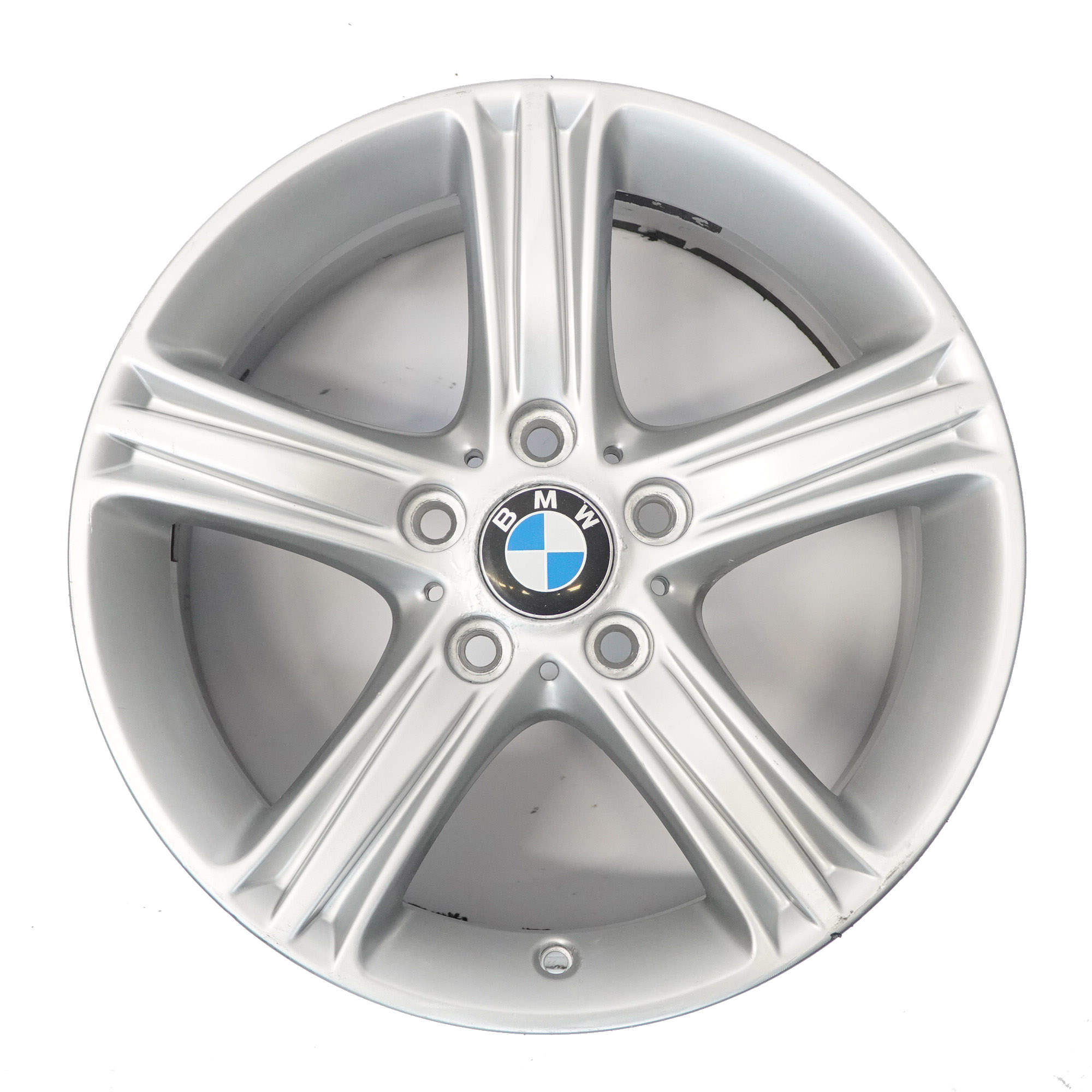 BMW F30 F31 F32 Silver Alloy Wheel Rim 17" Star Spoke 393 7,5J ET:37 6796242