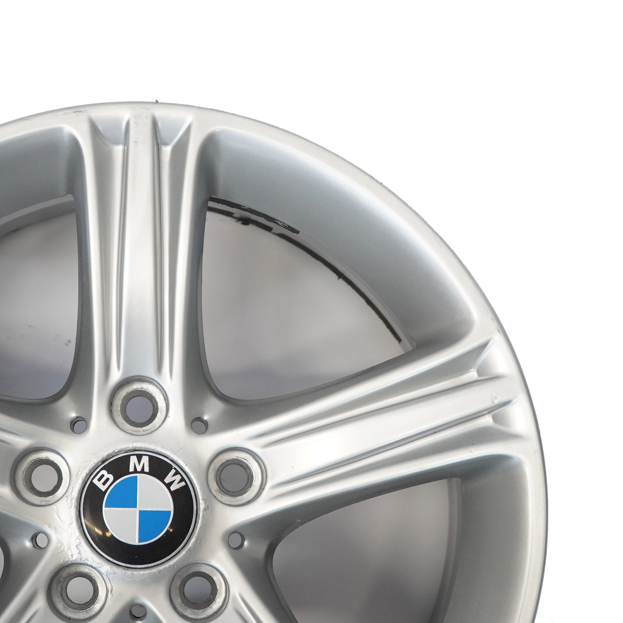 BMW F30 F31 F32 Silver Alloy Wheel Rim 17" Star Spoke 393 7,5J ET:37 6796242