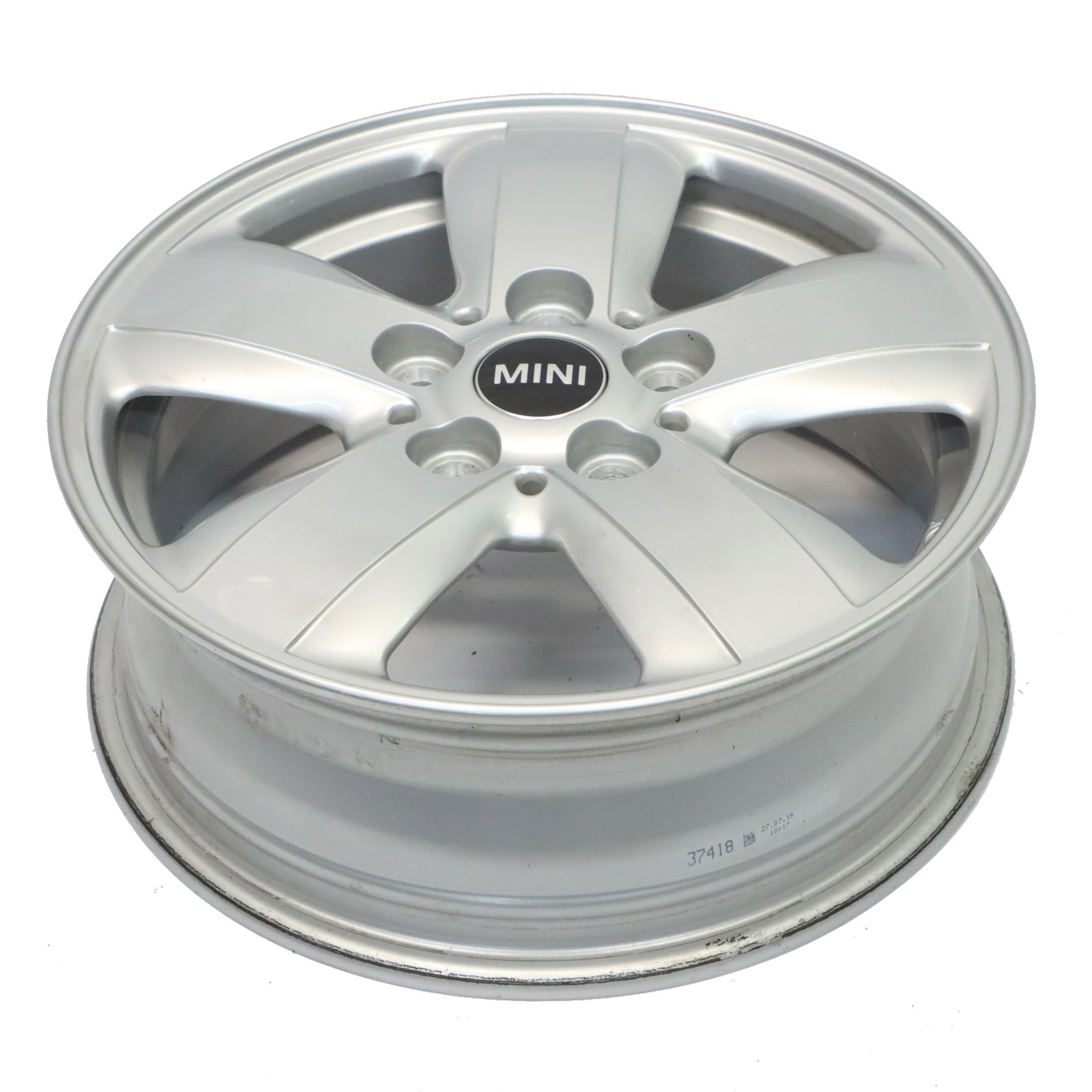 Mini Cooper One F55 F56 F57 Wheel Alloy Rim 15" 5,5J ET:46 Heli Spoke 492