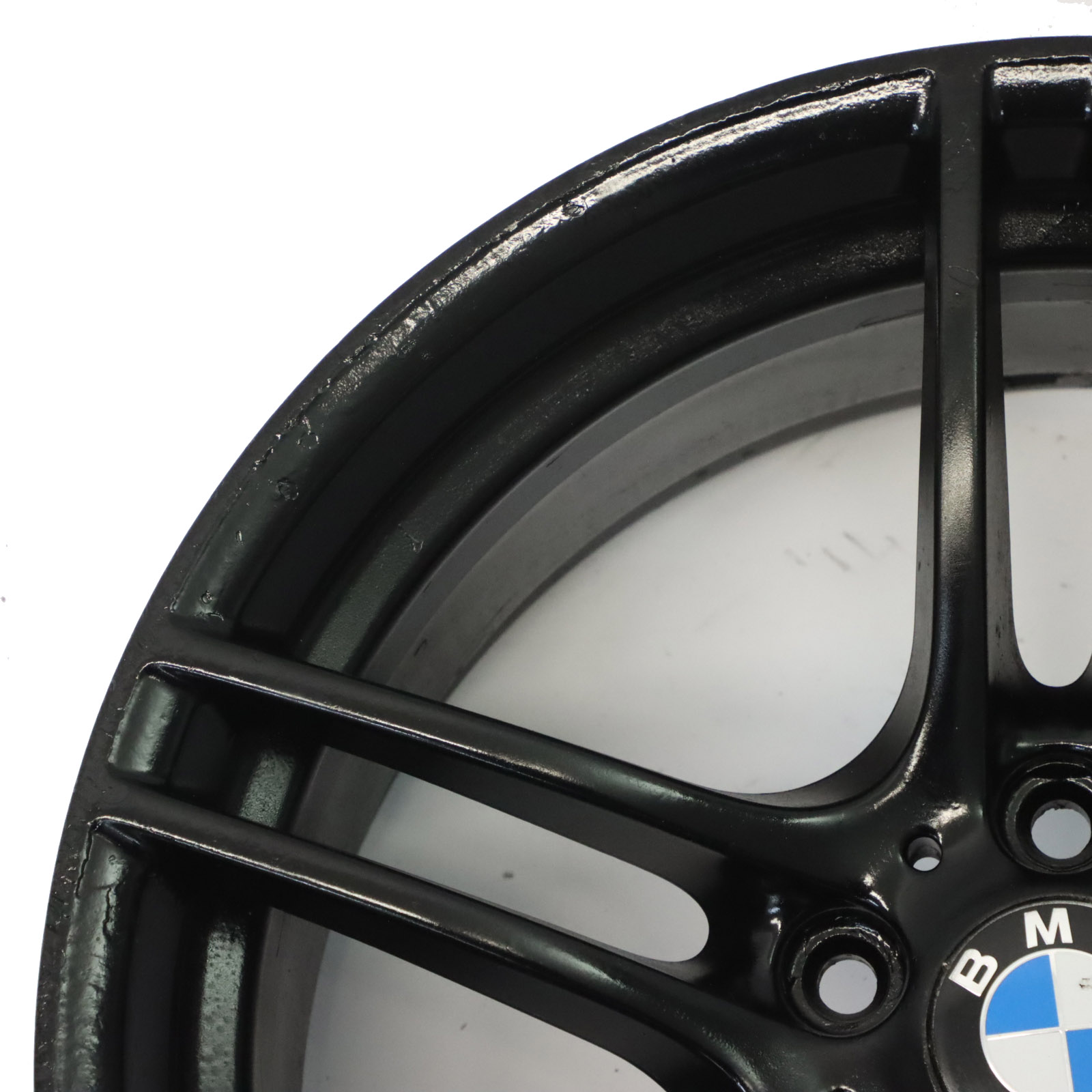 BMW F30 F32 F33 LCI Black Alloy Wheel 18" 8J ET:34 V-Spoke Styling 398 6874819