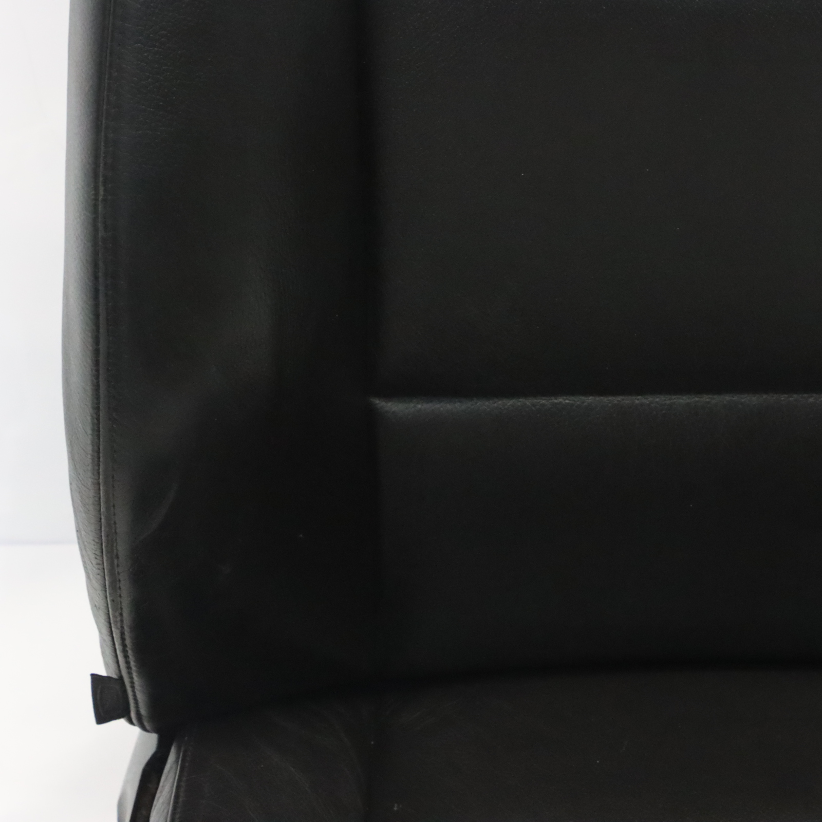 BMW 3 Series E90 E91 Black Leather Interior Front Right O/S Side Seat