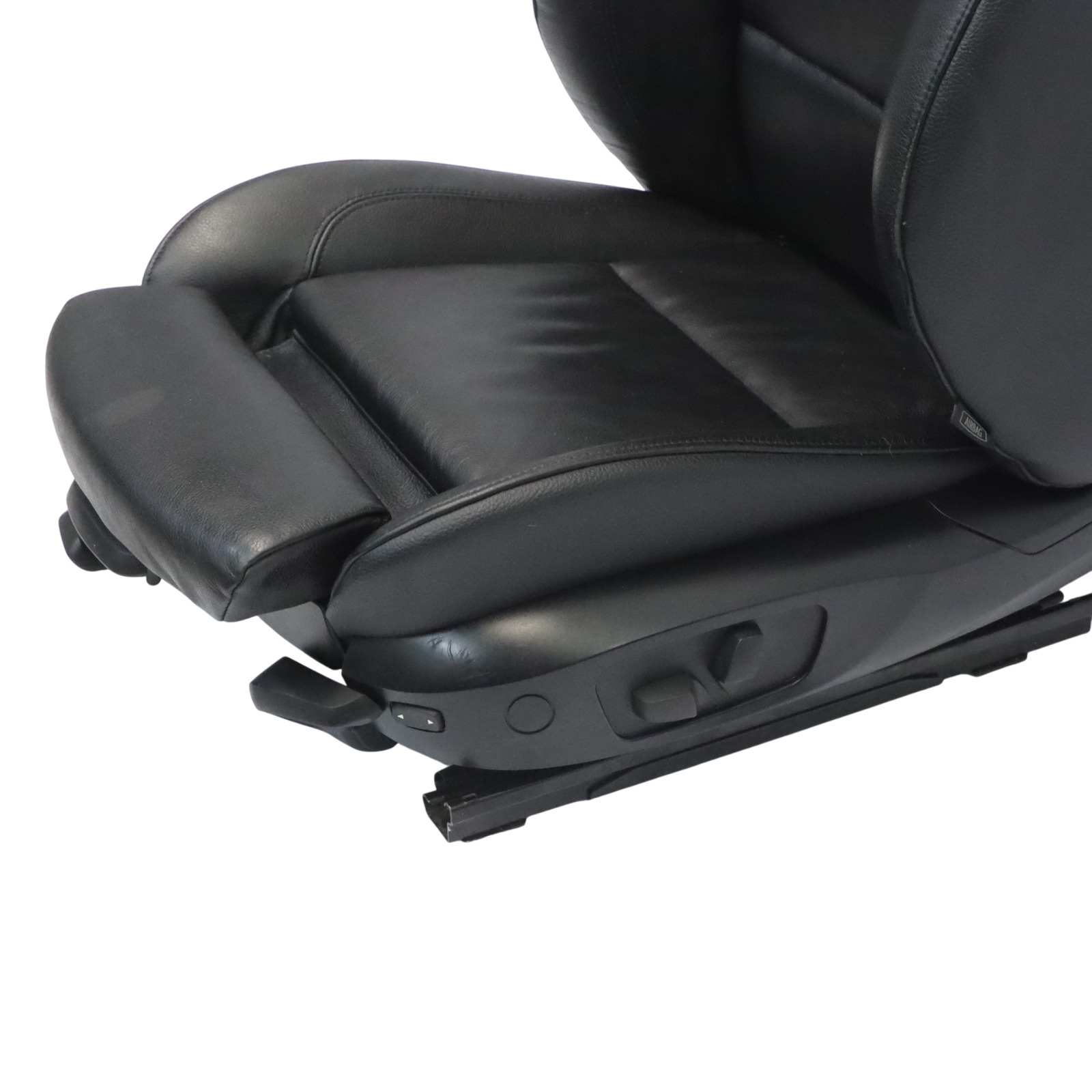 BMW E92 Sport Seat Front Left N/S Partially Electric Heated Black Leather