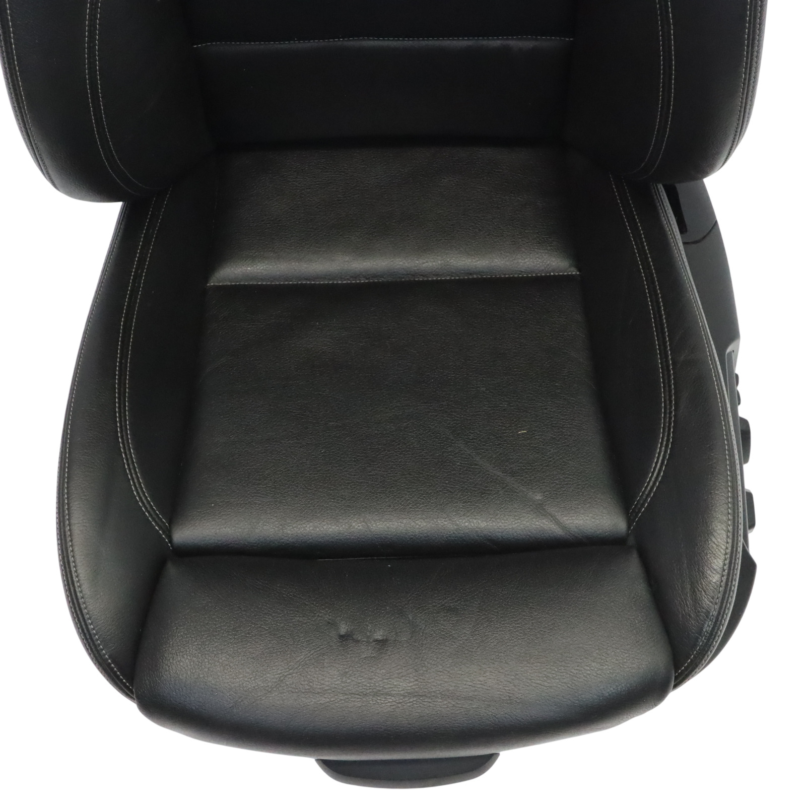 Front Sport Seat BMW X3 F25 X4 F26 Left N/S Memory Heated Leather Nevada Black