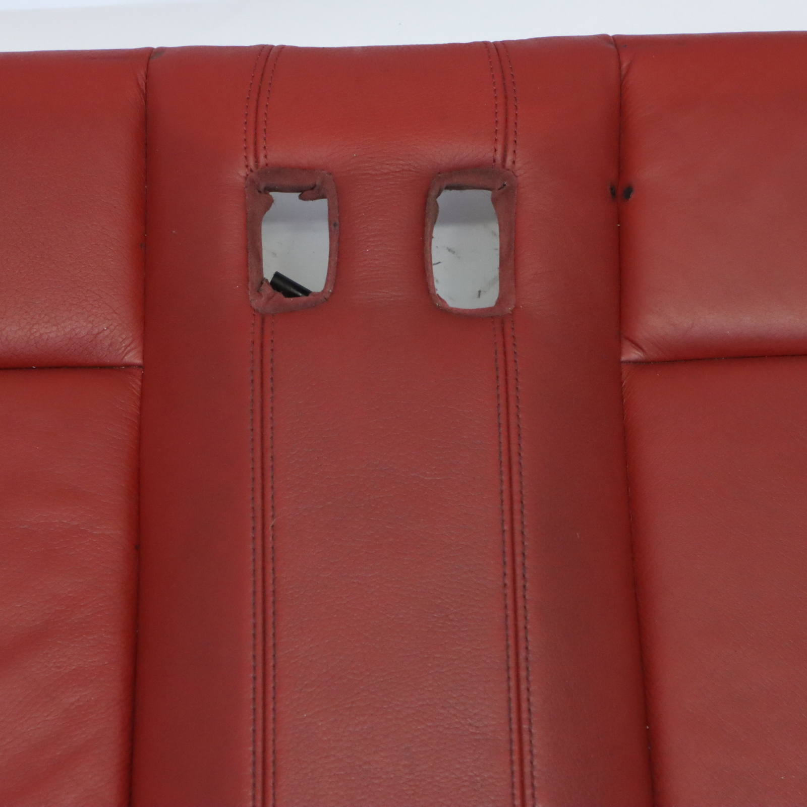 BMW E88 Rear Bench Seat Cover Back Sofa Cabrio Cloth Leather Boston Coral Red