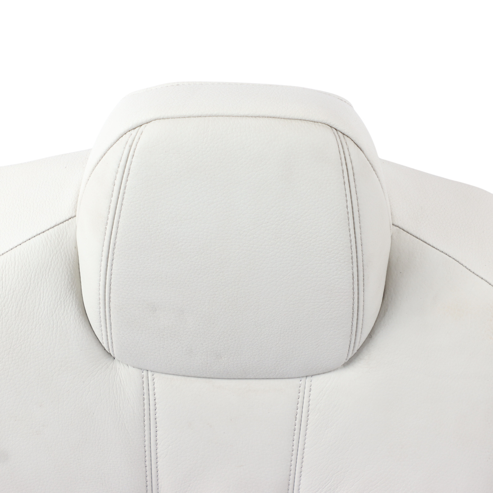 BMW F06 Gran Coupe Rear Seat Backrest Cover Leather Dakota Elfenbein White