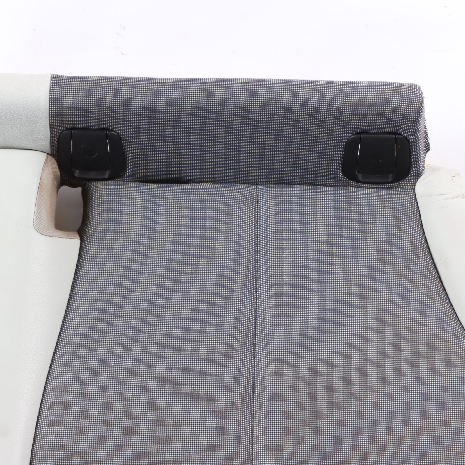 BMW F20 Rear Seat Bench Couch Sofa Cover Fabric Leather Metro Silver Pearl Grey