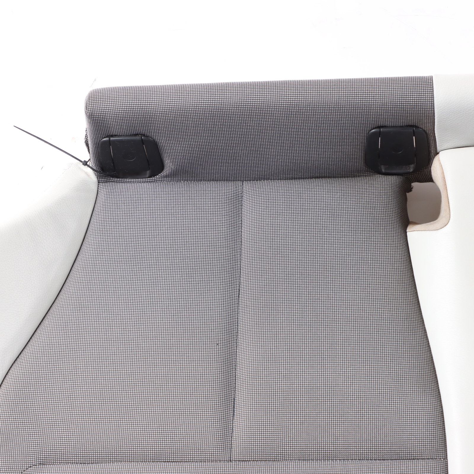 BMW F20 Rear Seat Bench Couch Sofa Cover Fabric Leather Metro Silver Pearl Grey