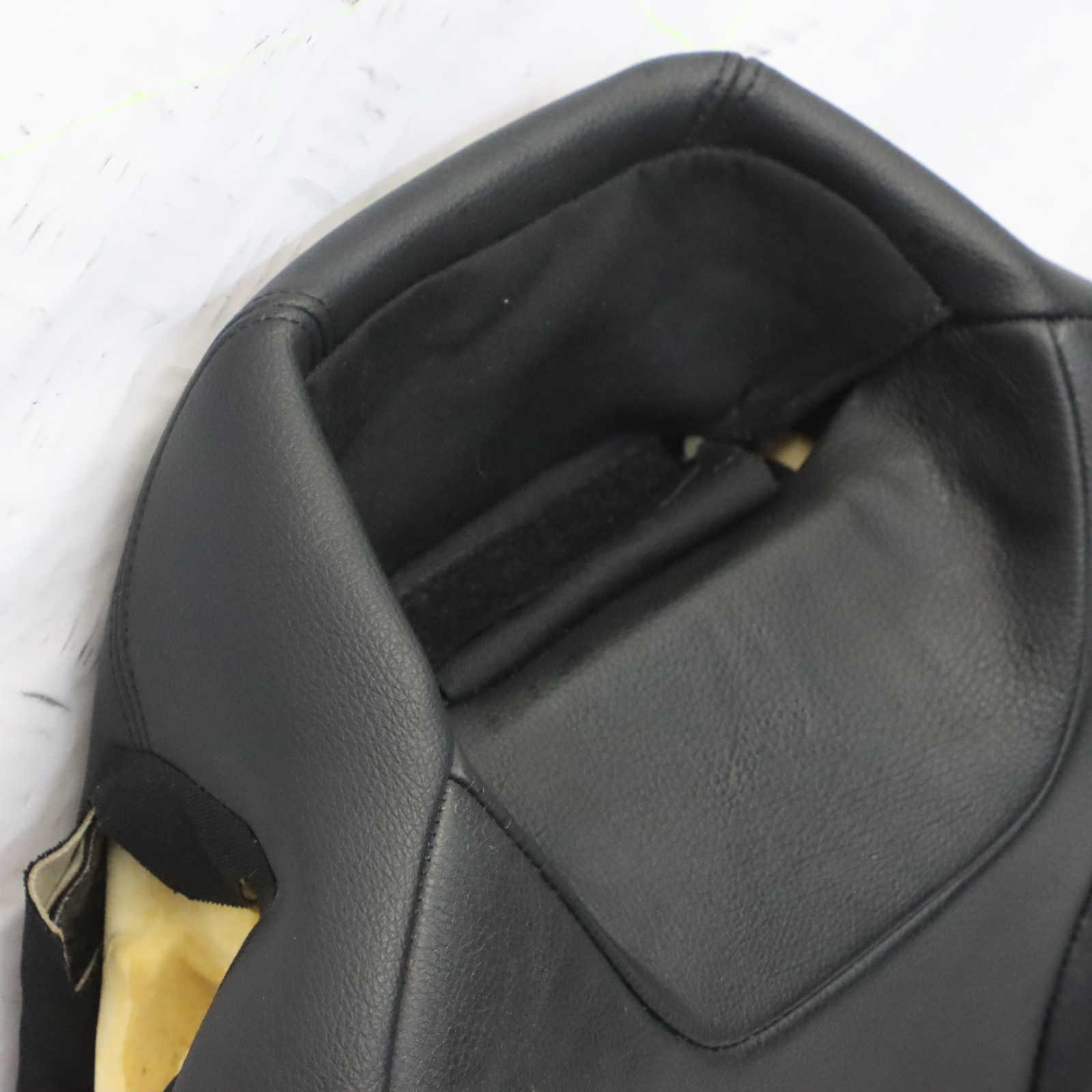 BMW F33 Sport Seat Front Right O/S Backrest Cover Heated Leather Black 7327662