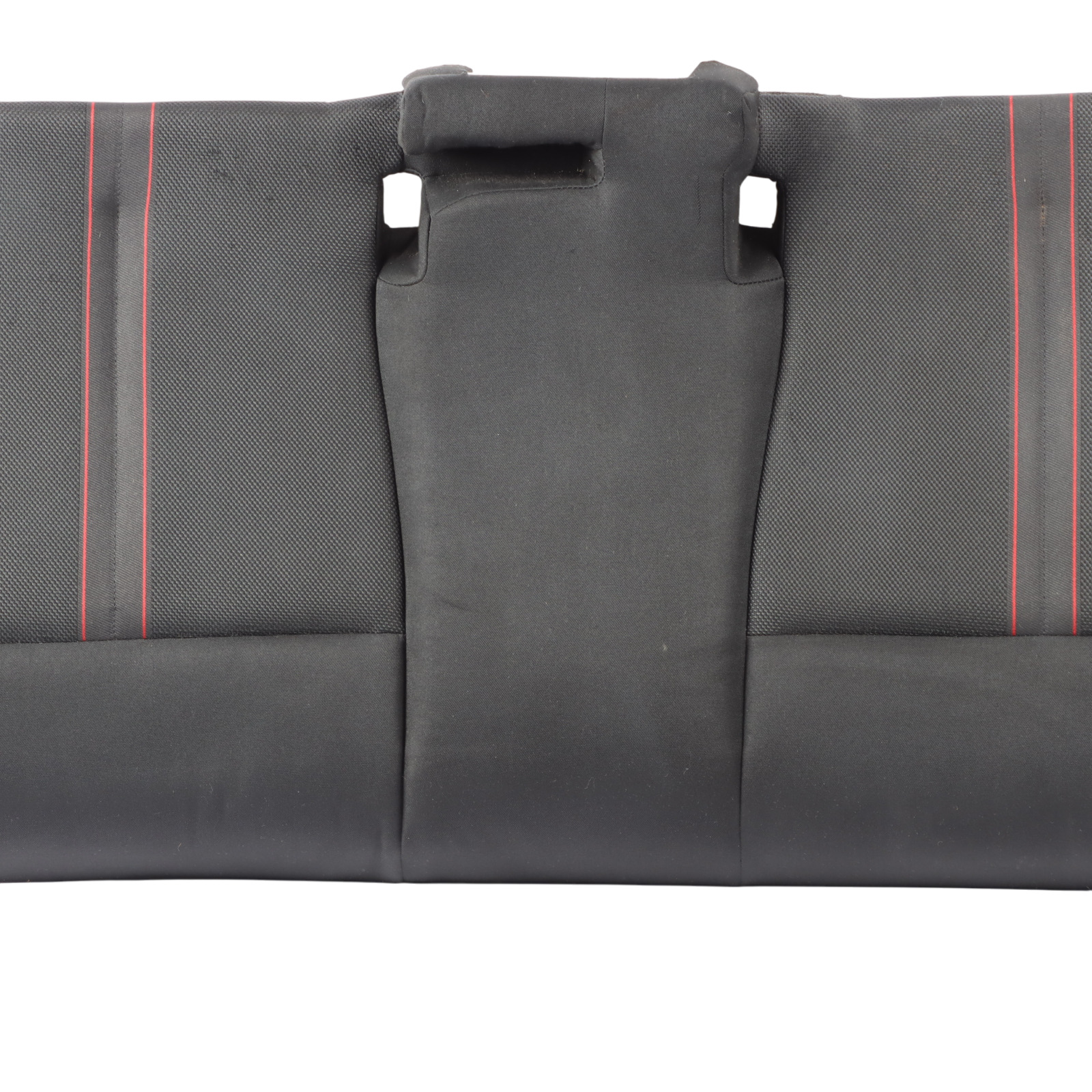 BMW F30 Rear Seat Bench Couch Sofa Cloth Fabric Anthracite Red 7387683