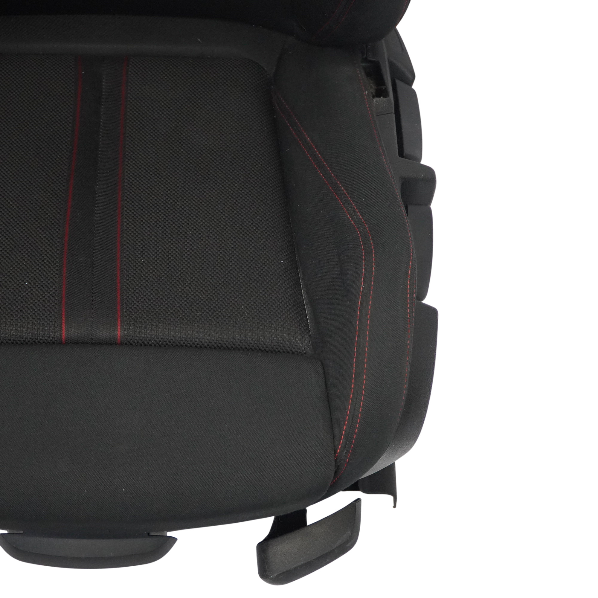 BMW F30 LCI Front Seat Sport Left N/S Fabric Cloth Anthracite Red 