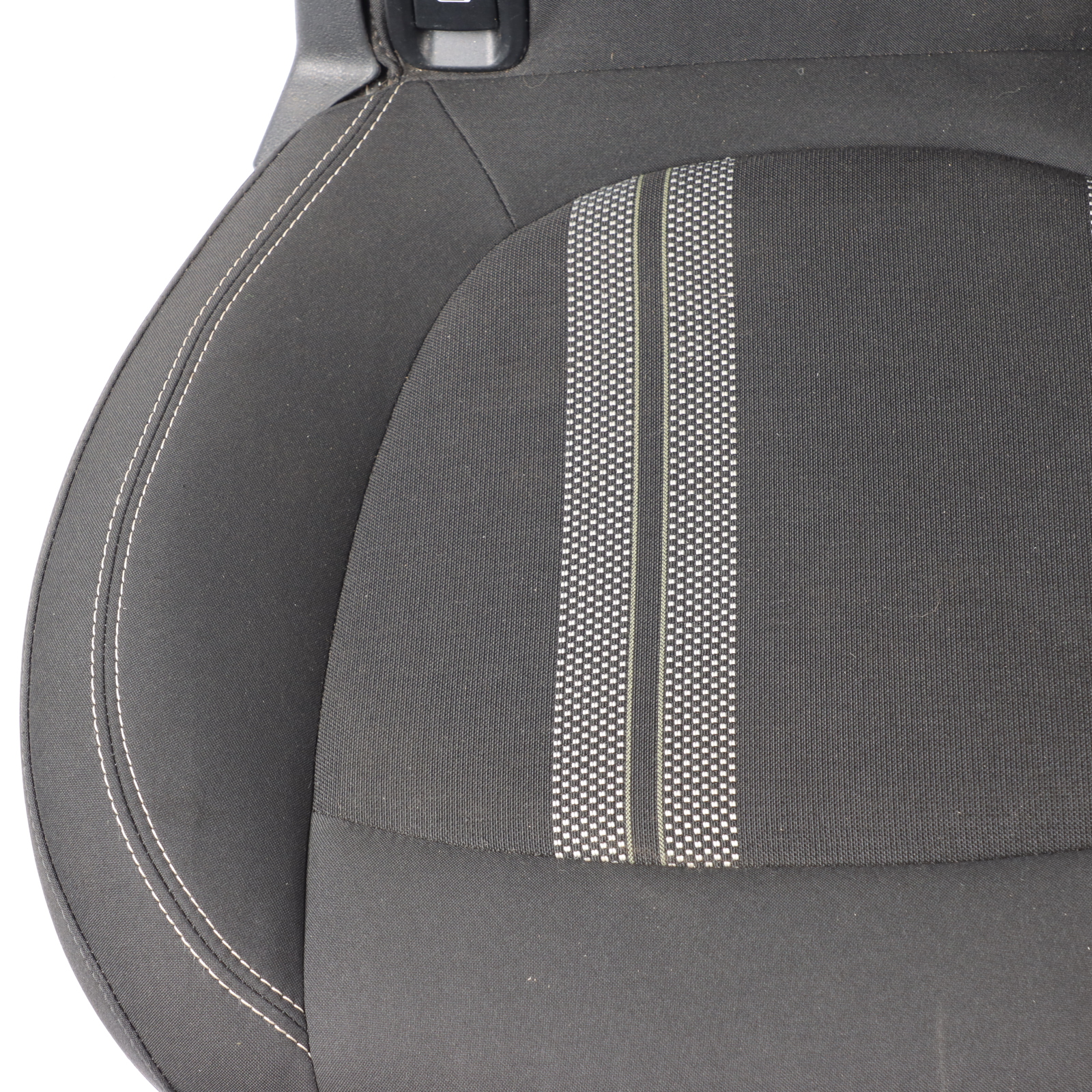 Mini Countryman F60 Rear Bench Seat Cloth Fabric Double Stripe Carbon Black