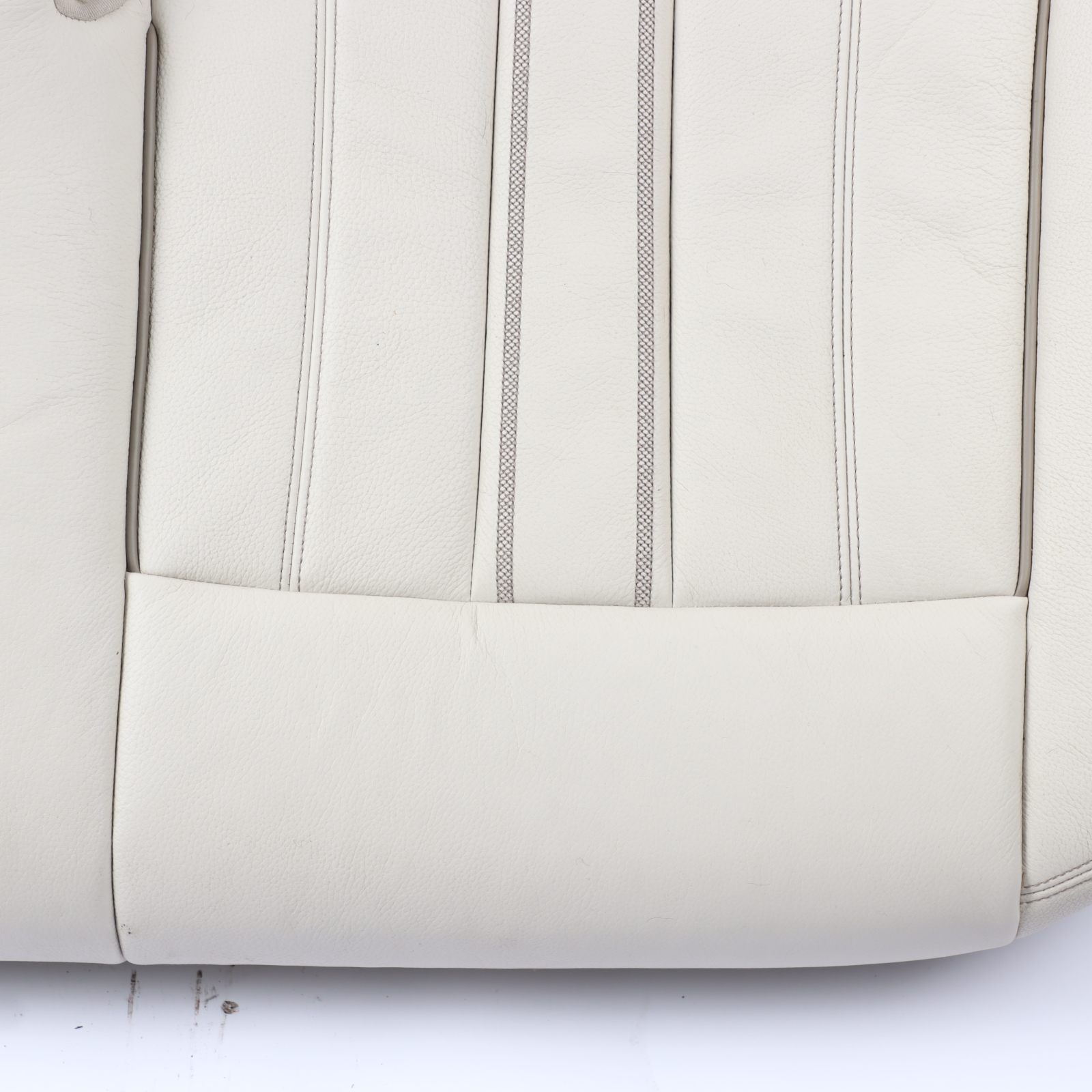 BMW G32 GT Rear Seat Bench Cover Trim Interior Ivory White Leather